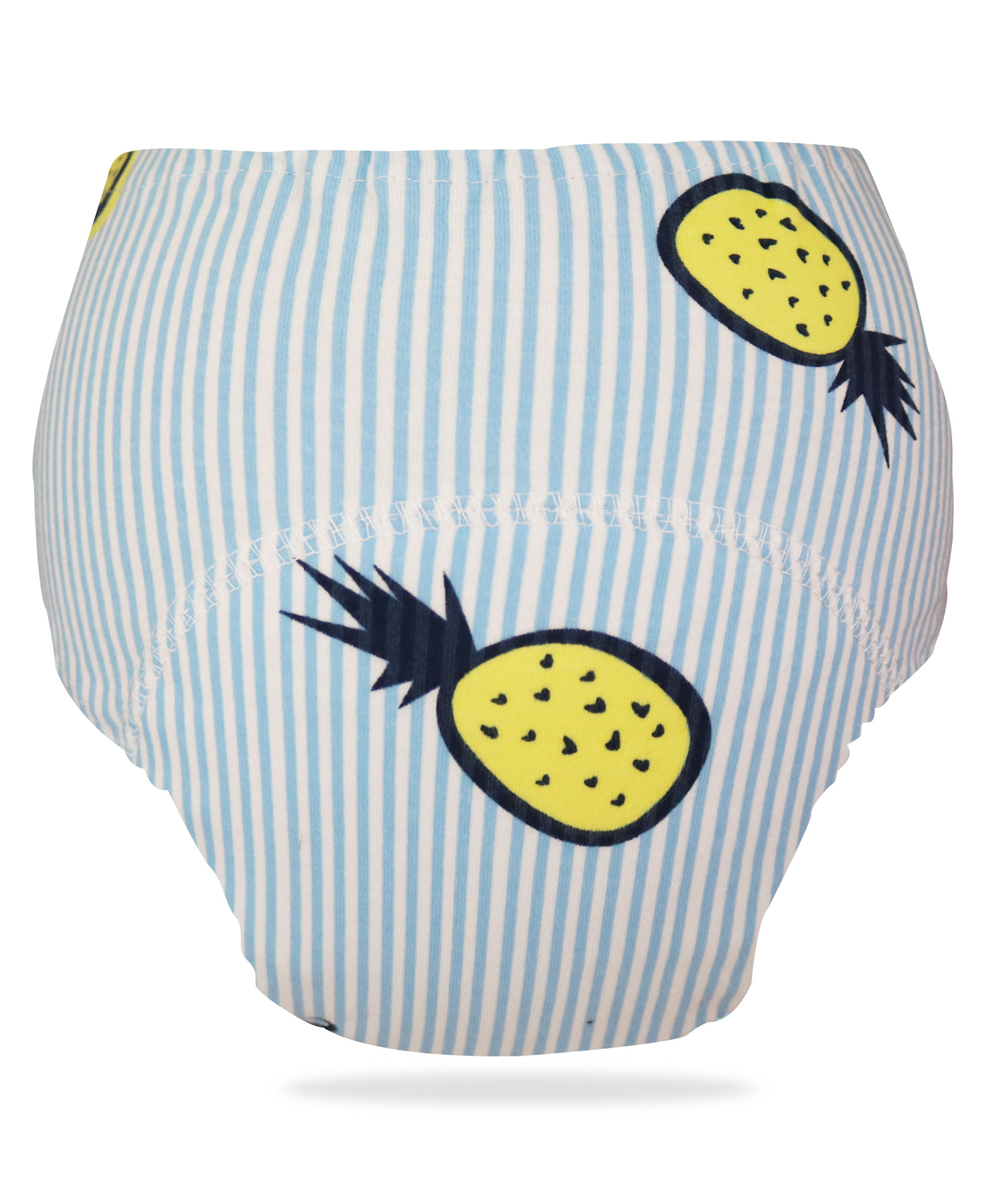 Bembika Babies Cotton Potty Training Pants Blue Pineapple  Printed Large - Multicolor-picture-40