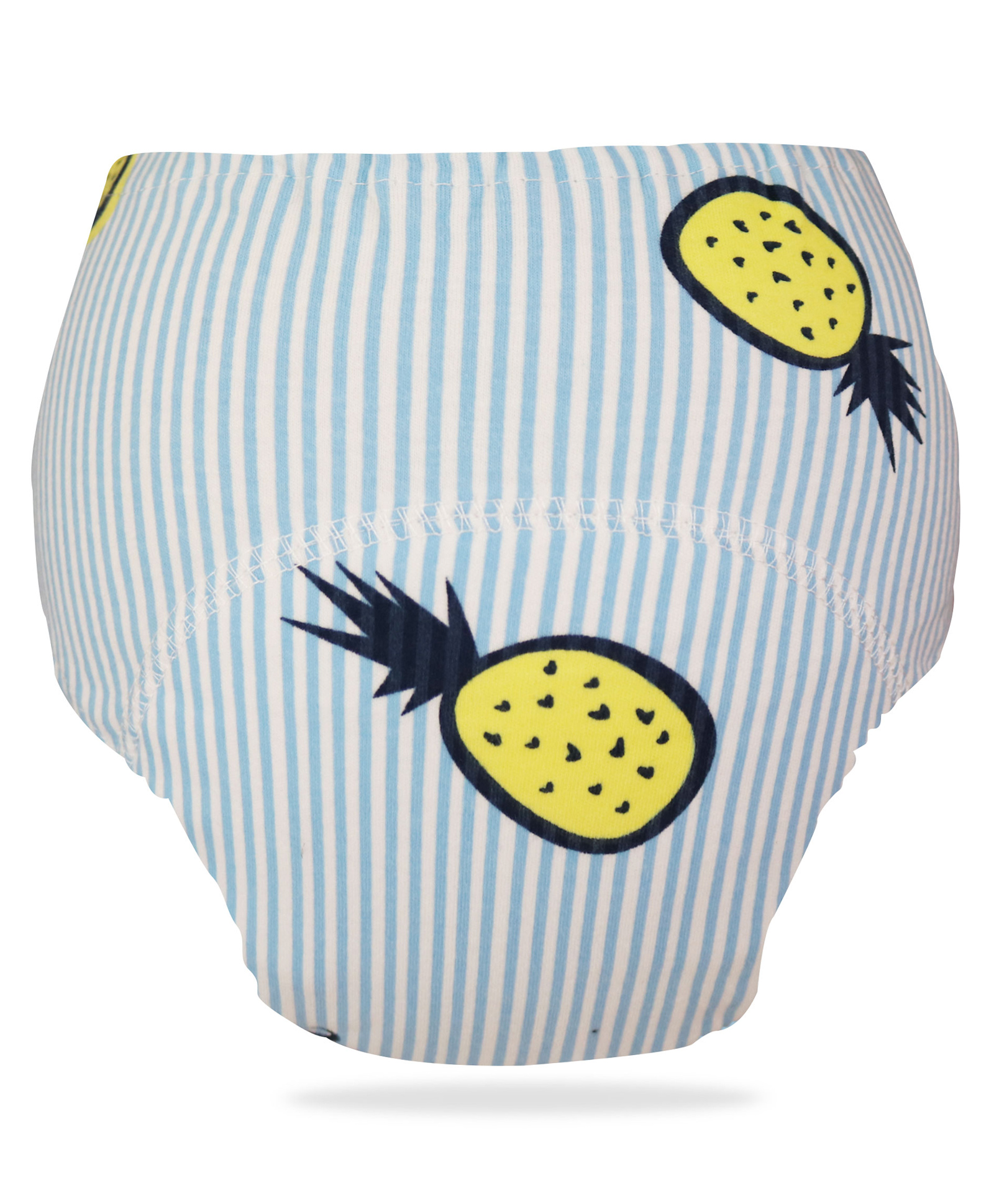 Bembika Babies Cotton Potty Training Pants Blue Pineapple  Printed Medium Size - Multicolor-image-43