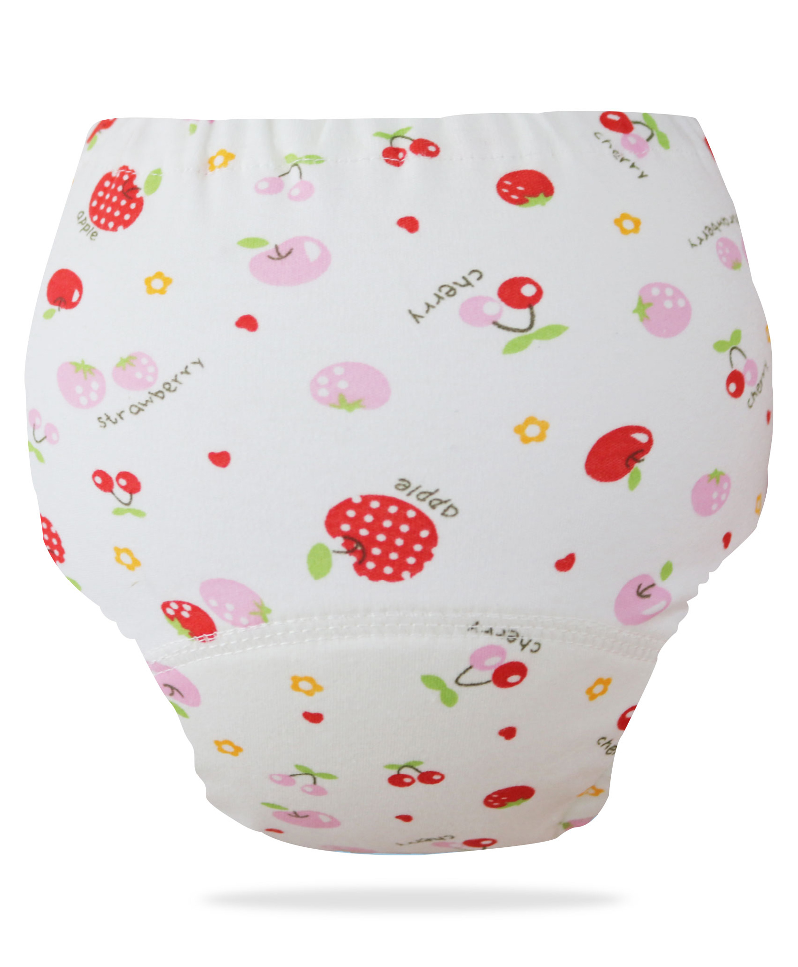 Bembika Babies Cotton Potty Training Pants Fruit Paradise  Printed Large  - White-image-16