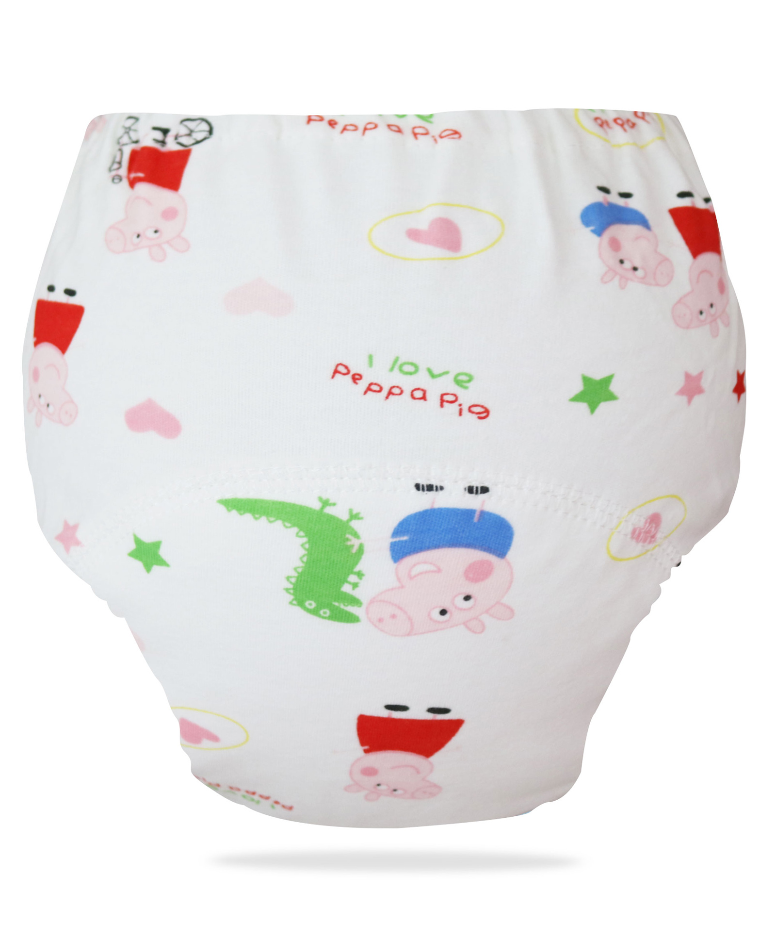 Bembika Babies Cotton Potty Training Pants Peppa Pig  Printed Medium - White-image-17