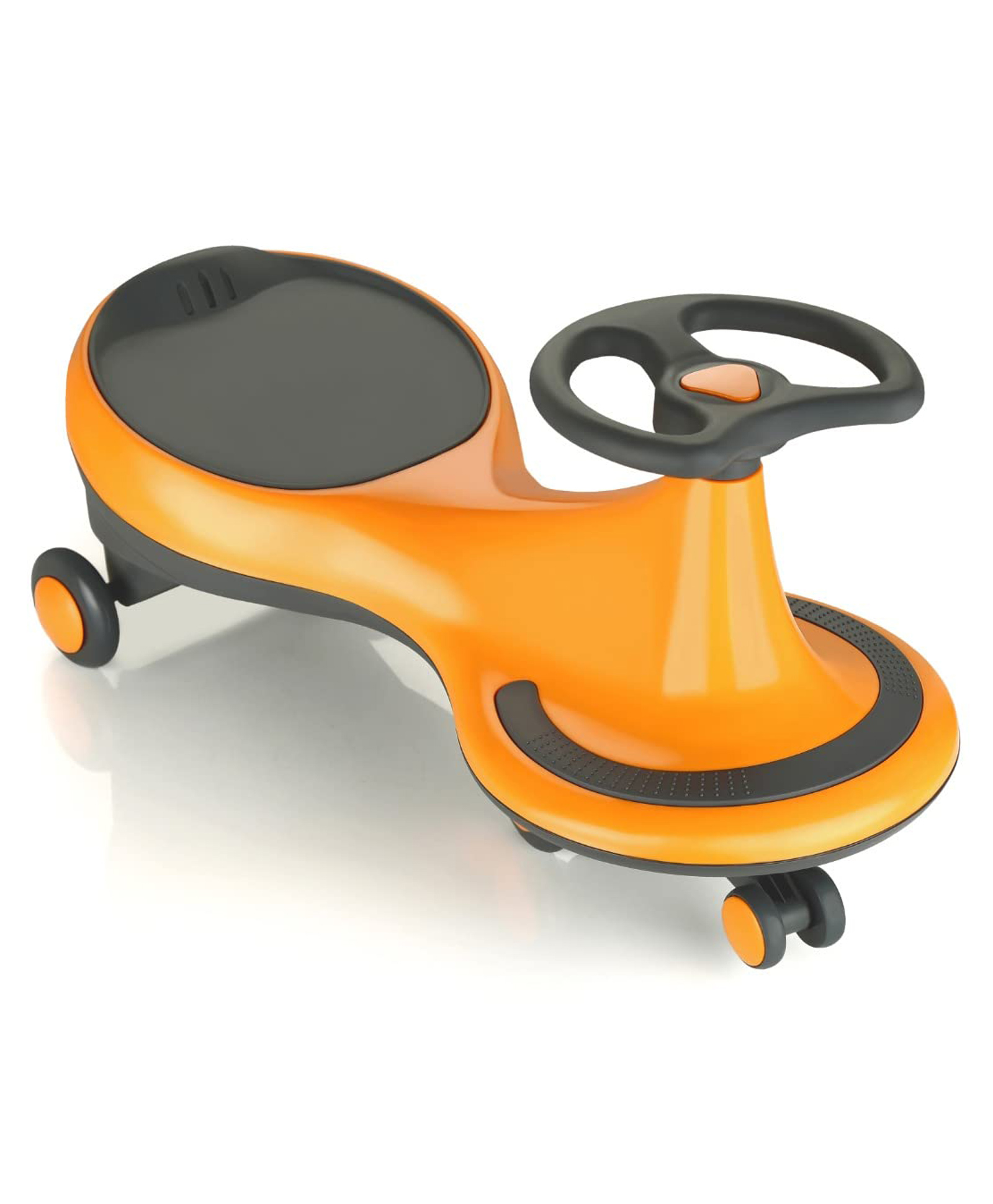 JoyRide  Girls & Boys  Wiggle  Twister  Swing  Car with  Scratch Free Body- Yellow