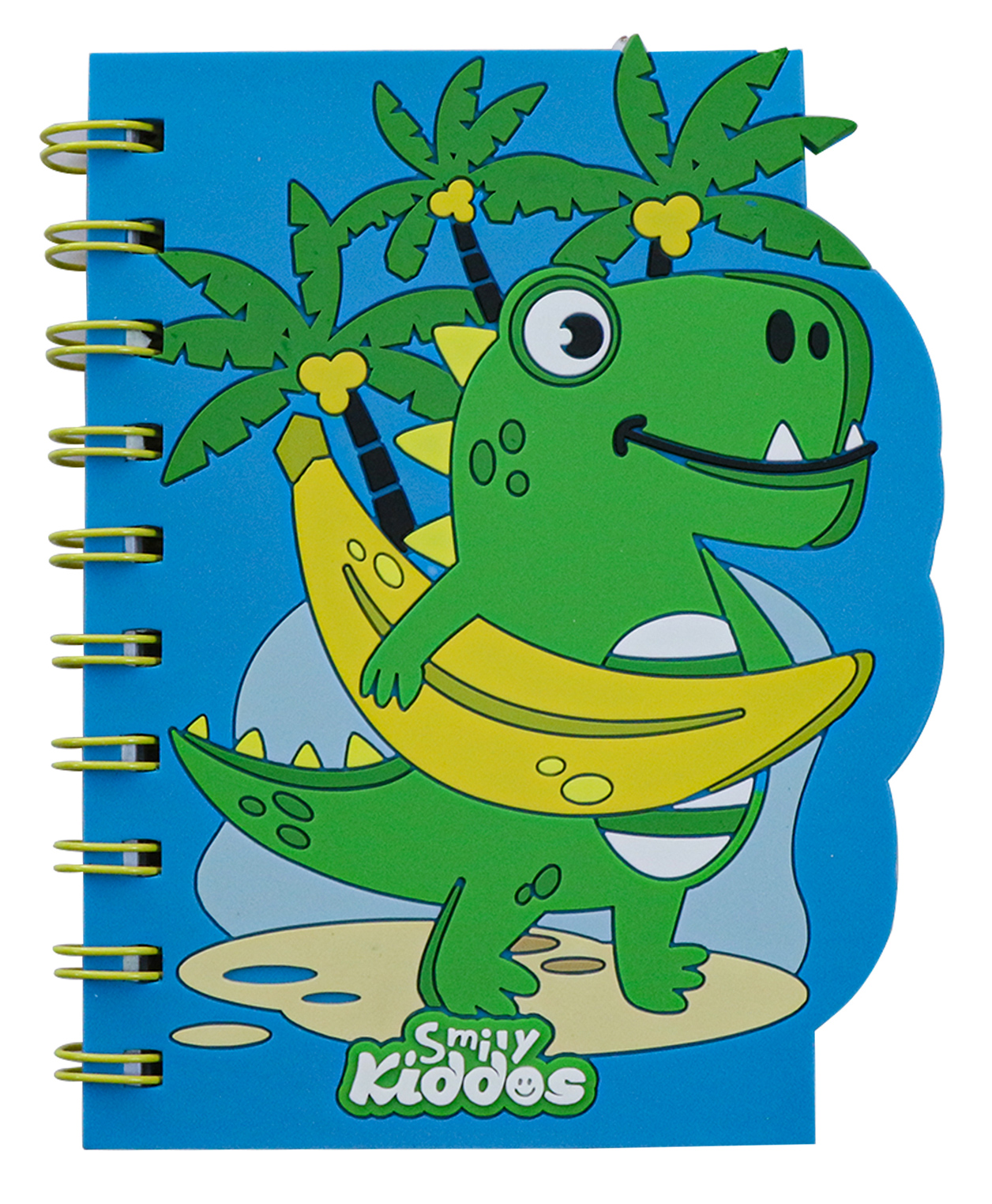 Smily Kiddos Spiral Notebook Beach Dino Theme - 80 Pages-image-44