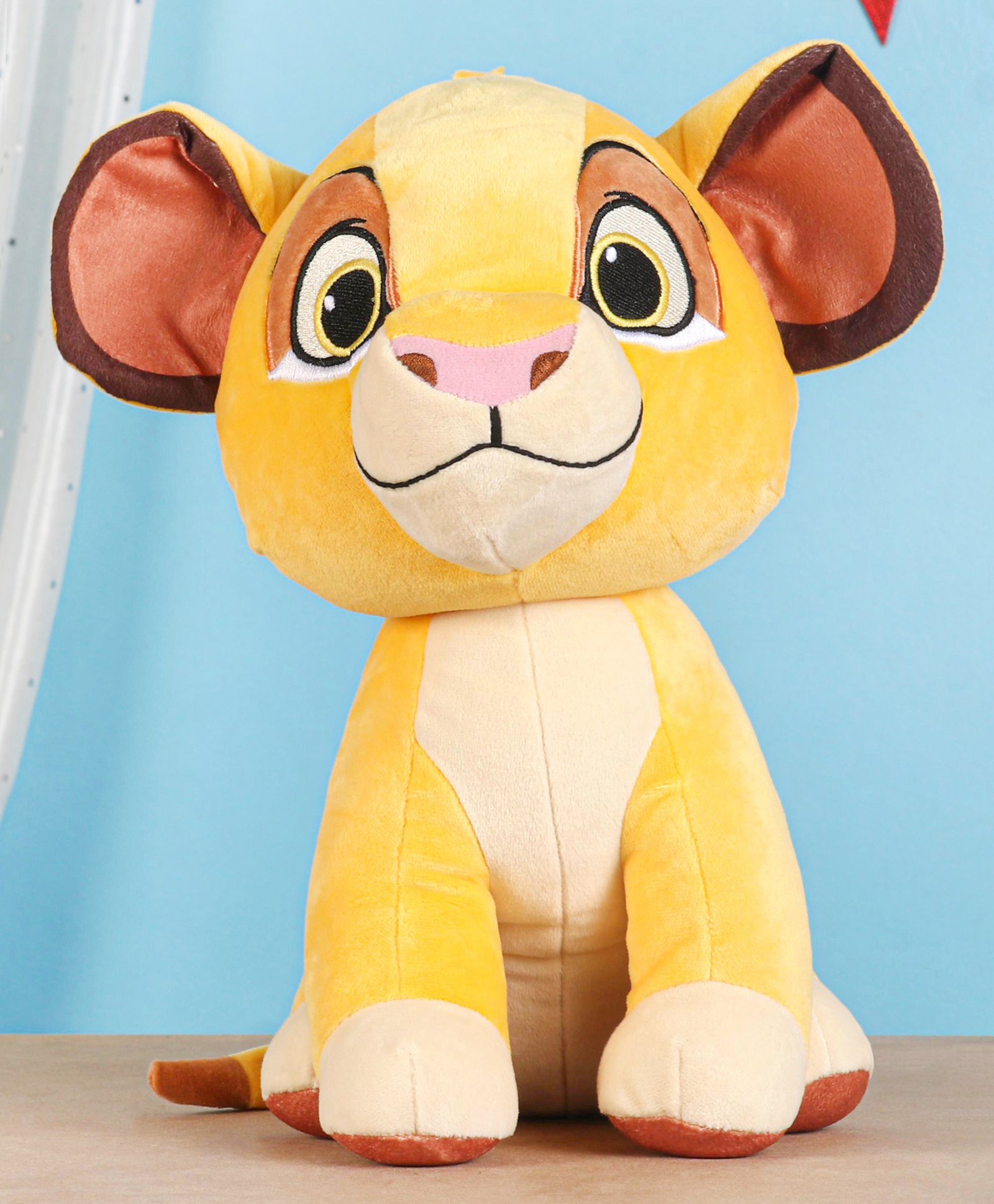 Disney Simba Soft Toy Yellow- Height 30.4 cm-image-7