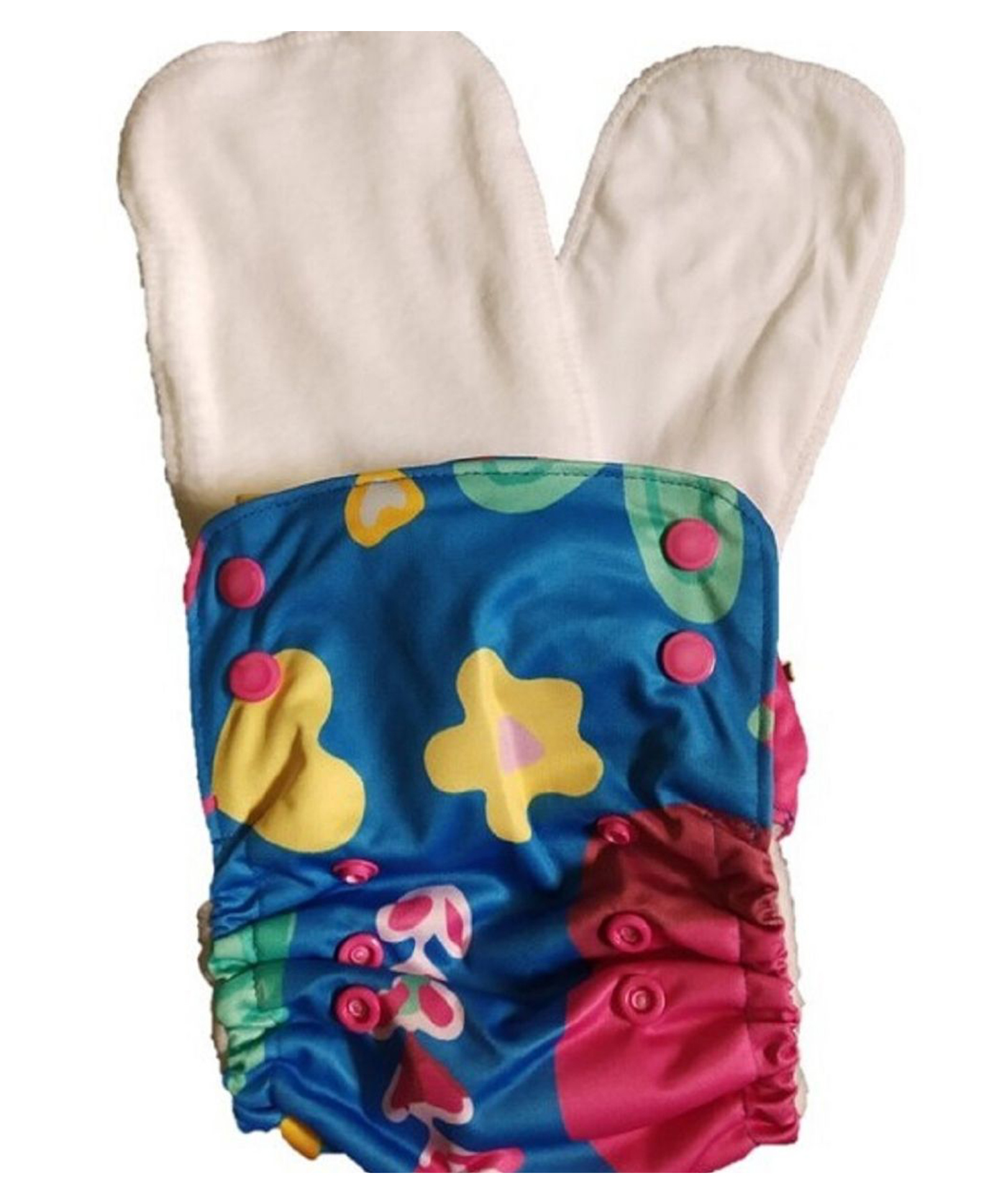 Kindermum Jungle Nano Aio Cloth Diaper With 2 Organic Cloth Inserts - Multicolour-picture-24