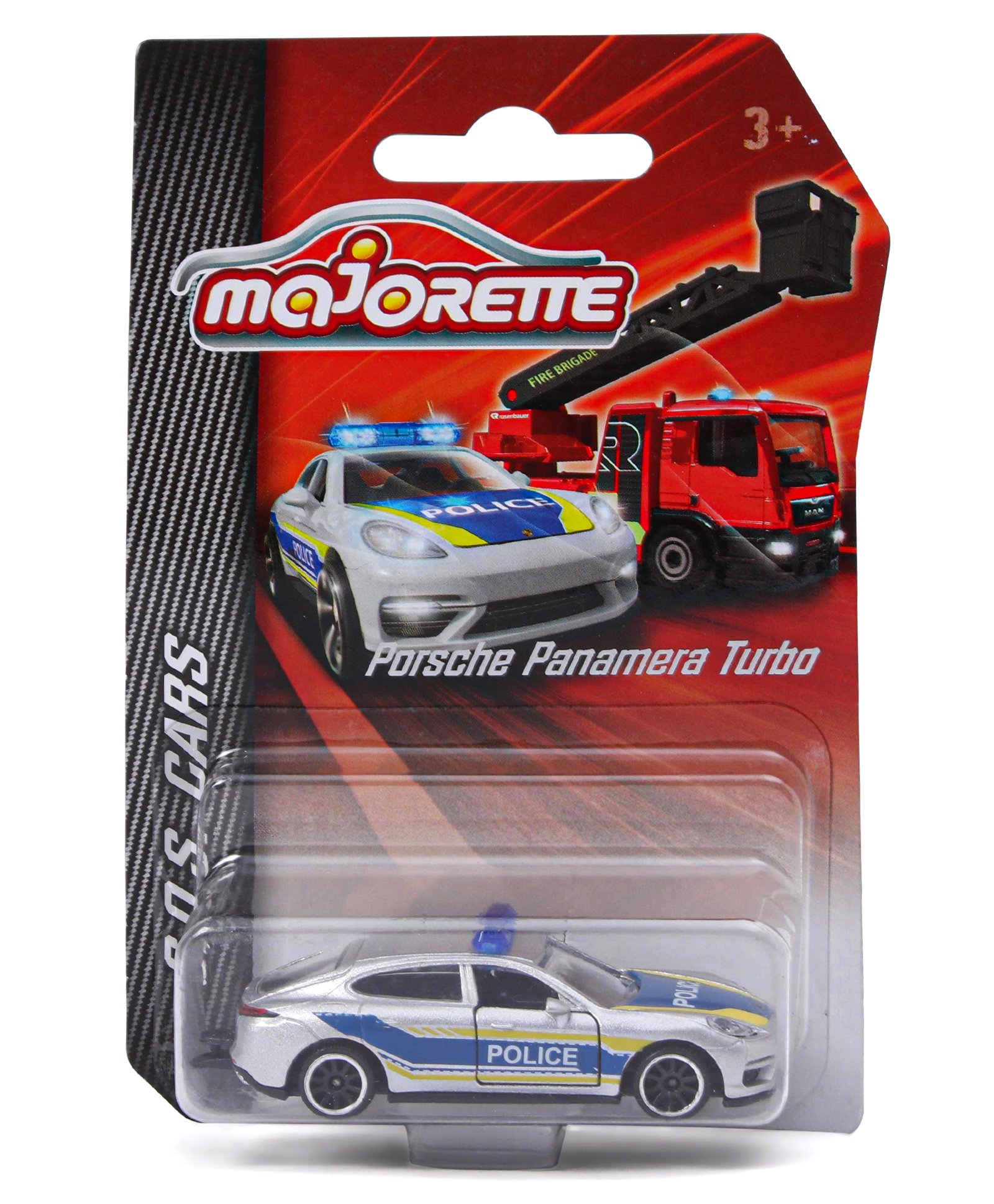 Majorette SOS Die Cast Free Wheel Model Toy Car - Silver-image-46