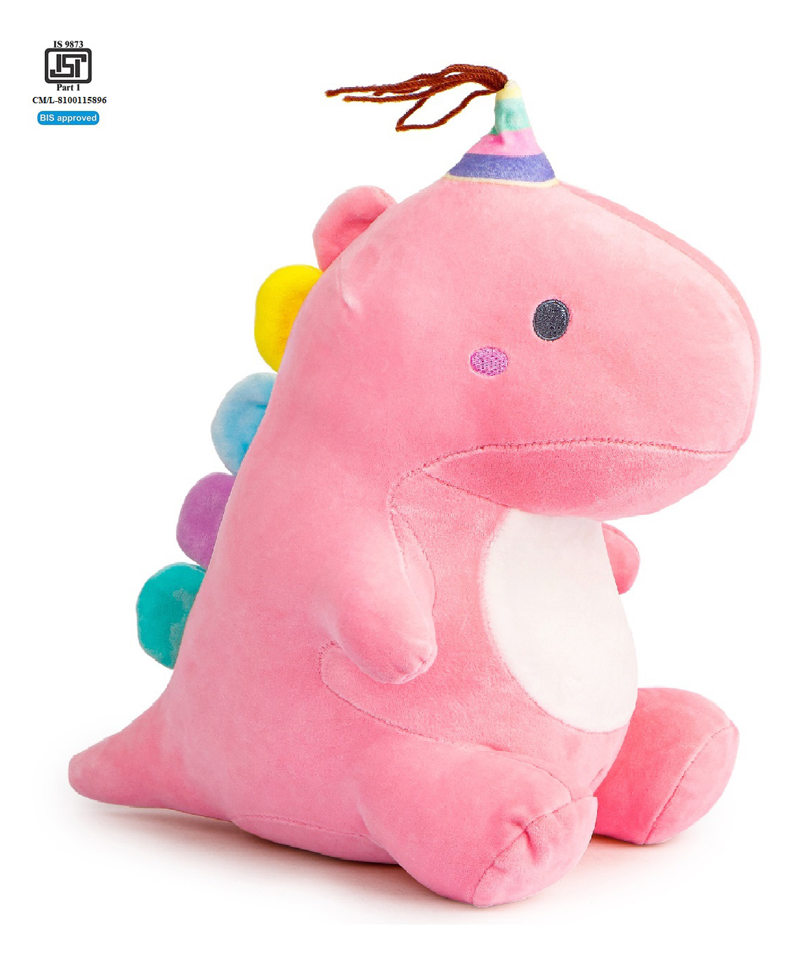 DPARANI Dino Stuffed Plush Soft Toy - Height 25 cm (Colour May Vary)-image-21