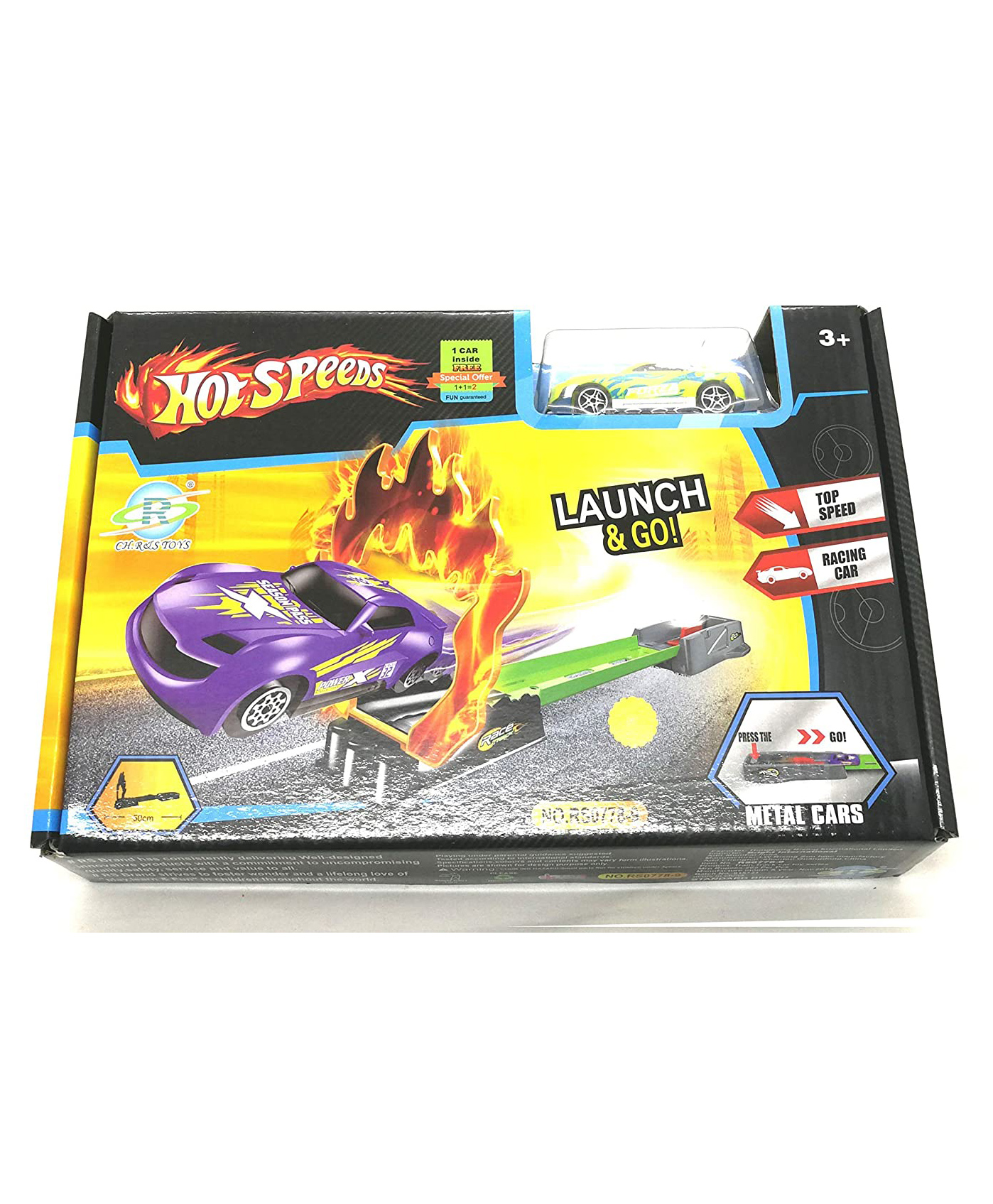 AKN TOYS Hot Speed Launch and Go Track Set - Multicolor-picture-47