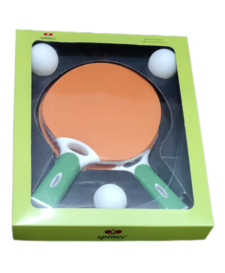 Spinec Indoor Outdoor Table Tennis Playset 2 Bats & 3 Balls (Color May Vary)-image-34
