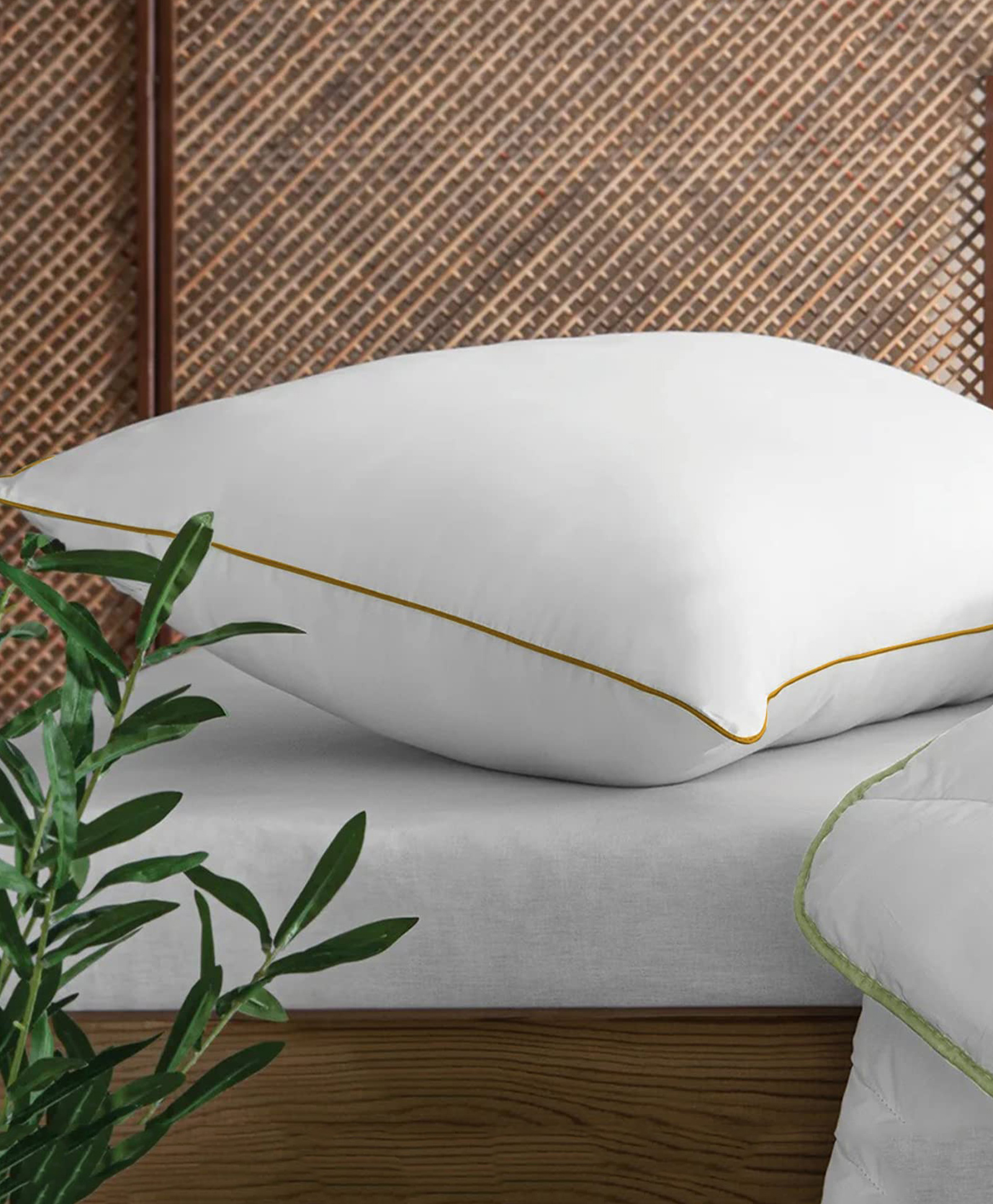 Sleepsia Large Fluffy Ultra Soft Hotel Pillows For Sleeping Alternative-Microfiber Filler Pillow For Side Back and Front Sleeper ( Pack Of 1)-image-19
