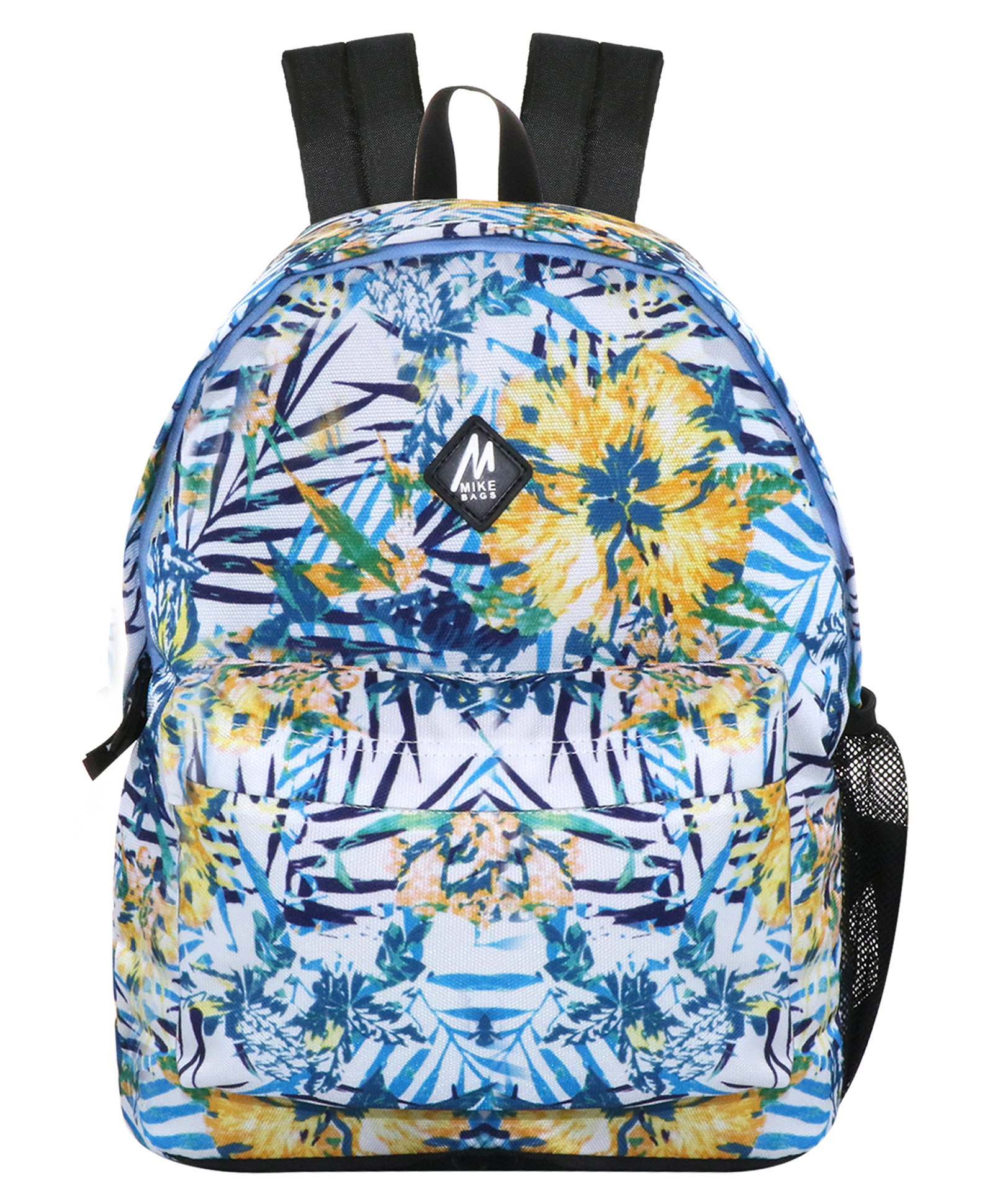 Mikebags Blossom Day Backpack Blue Yellow - 8.5 Inches-picture-22