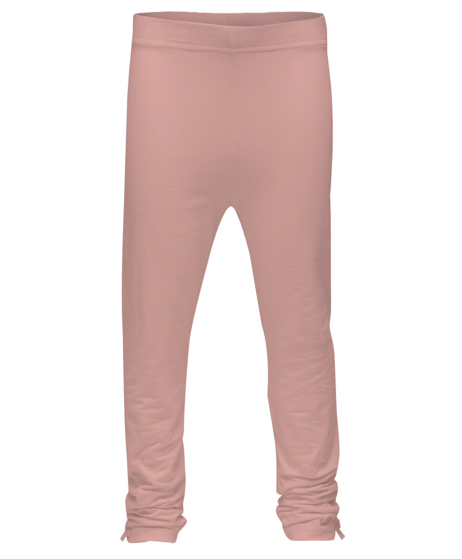 3PIN Full Length Solid Leggings - Baby Pink-picture-11