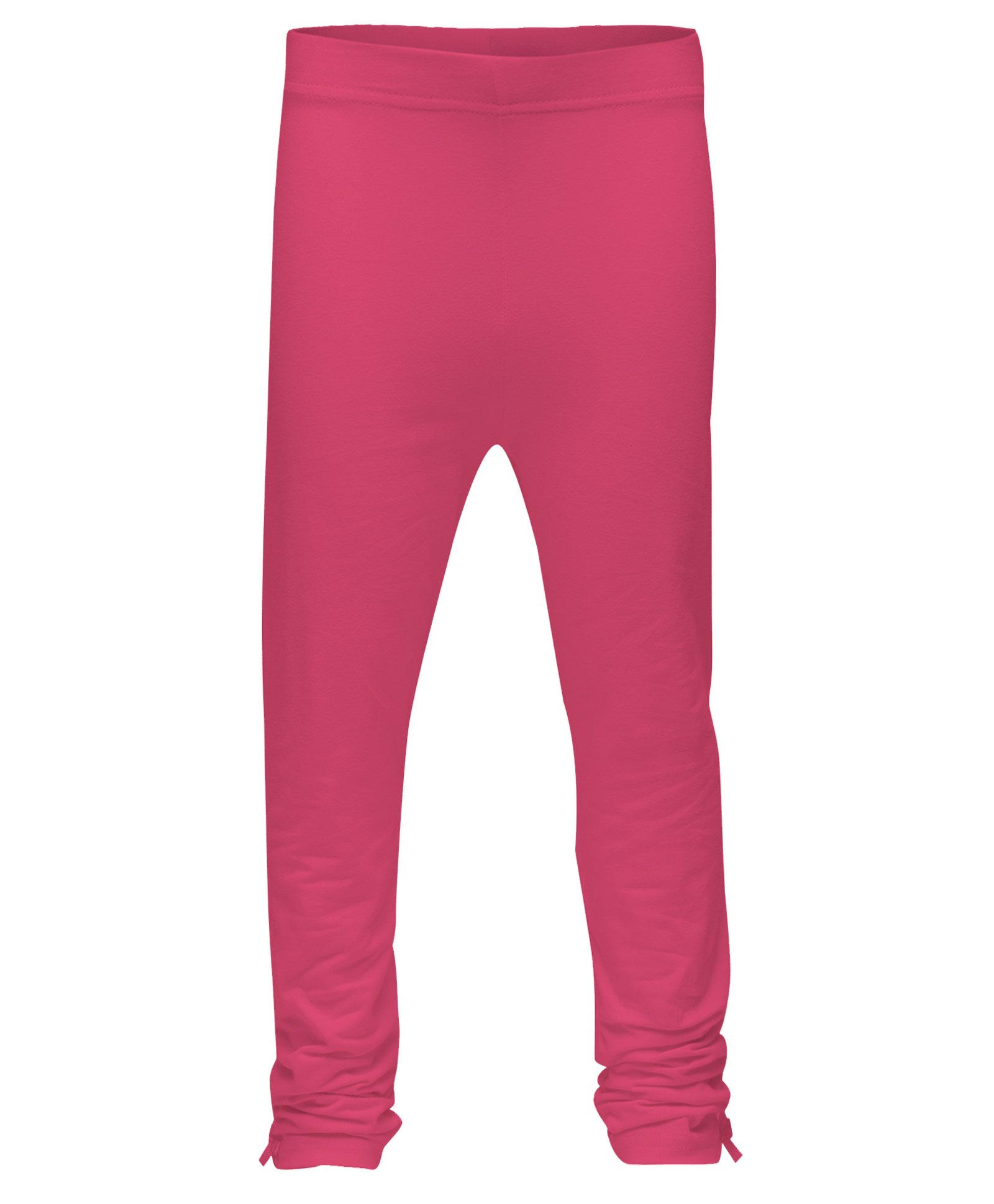 3PIN Full Length Solid Leggings - Pink-picture-41