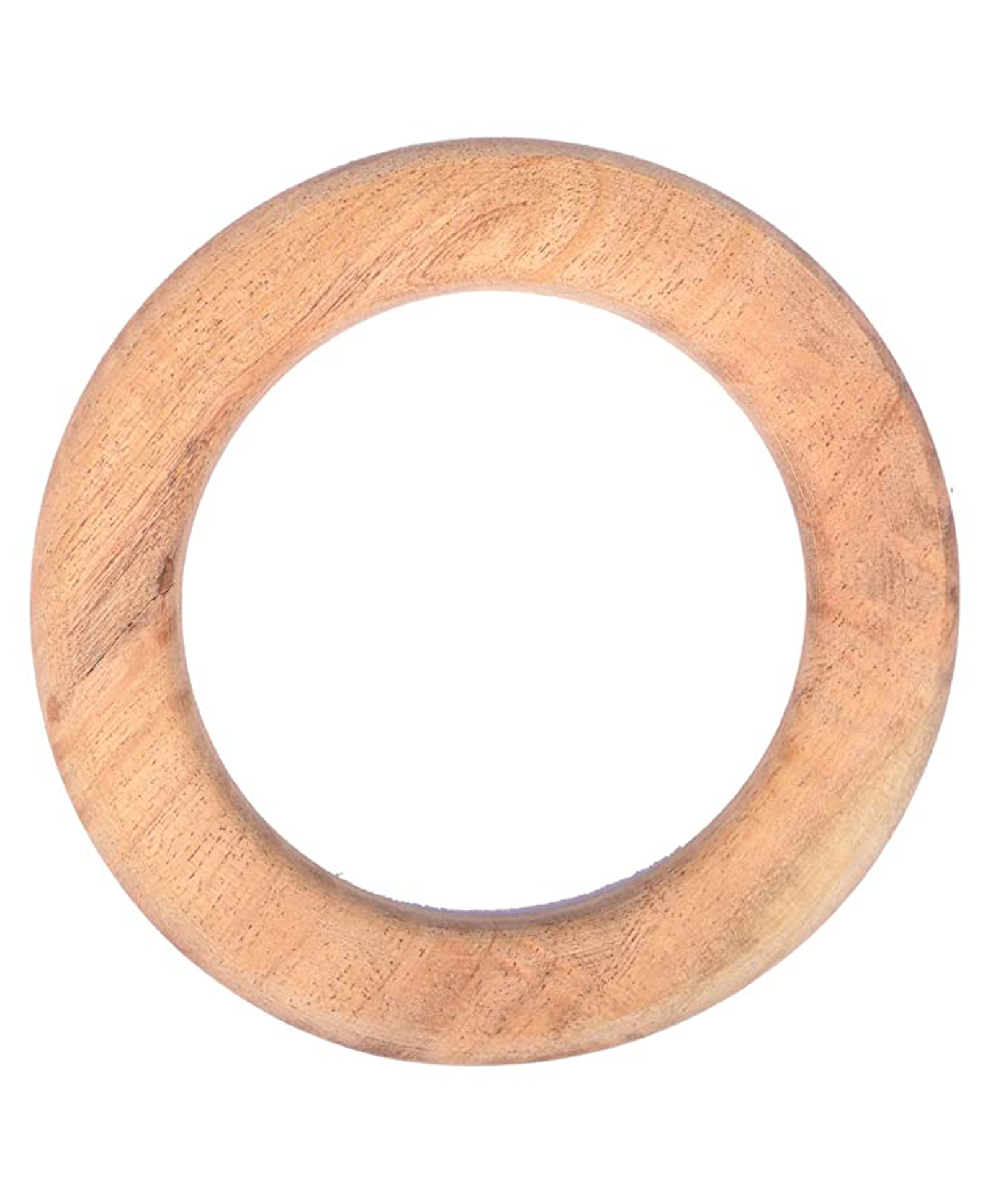 GELTOY Neem Wooden Teethers Brown for Babies Handmade and Safe Circle only-picture-24