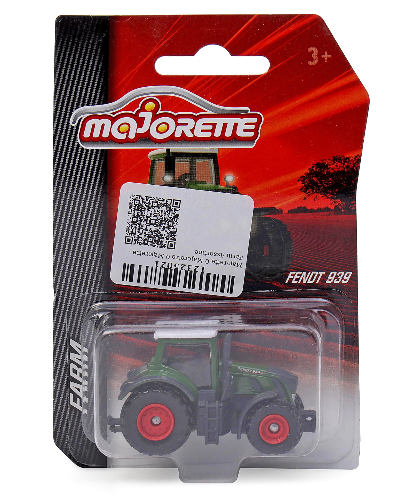 Majorette Farm Assortment Fendt 939 Die Cast Free Wheel Toy Tractor - Green-picture-17