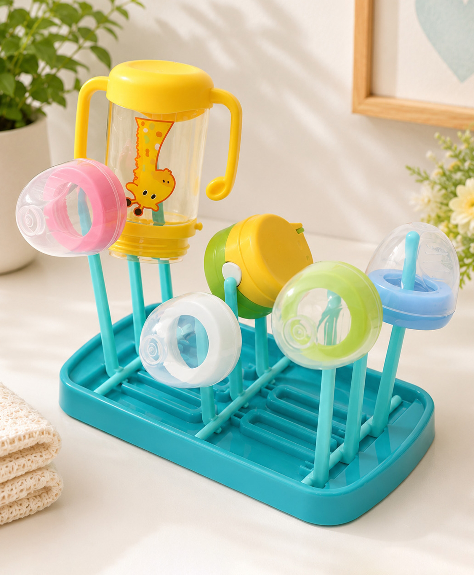 Adore Bottle Drying Rack (Colour may Vary)-image-45