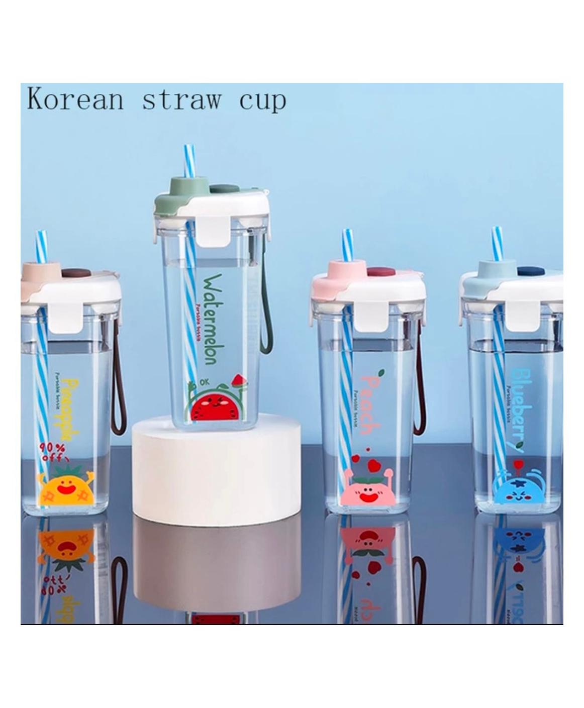 YAMAMA Stylish Sipper Bottle Anti Leak Spill Proof Tumbler Bottle BPA Free500 ML (Color May Vary)-image-3