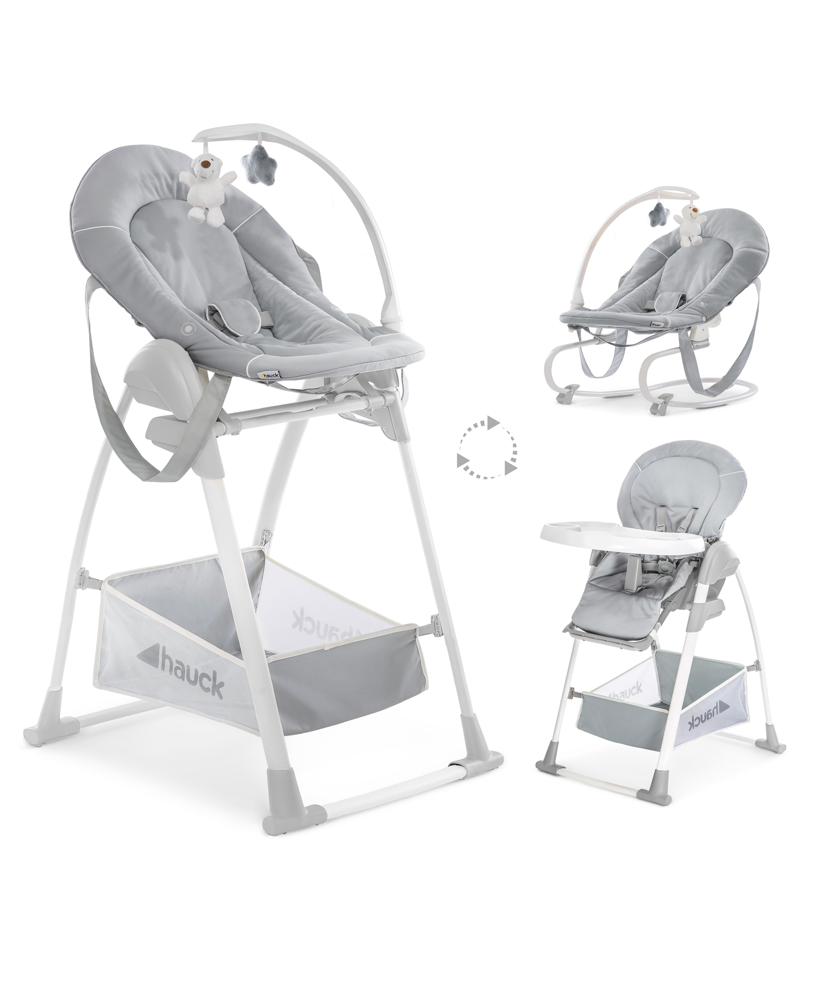 Hauck Highchair Sit And Relax - Grey-picture-8