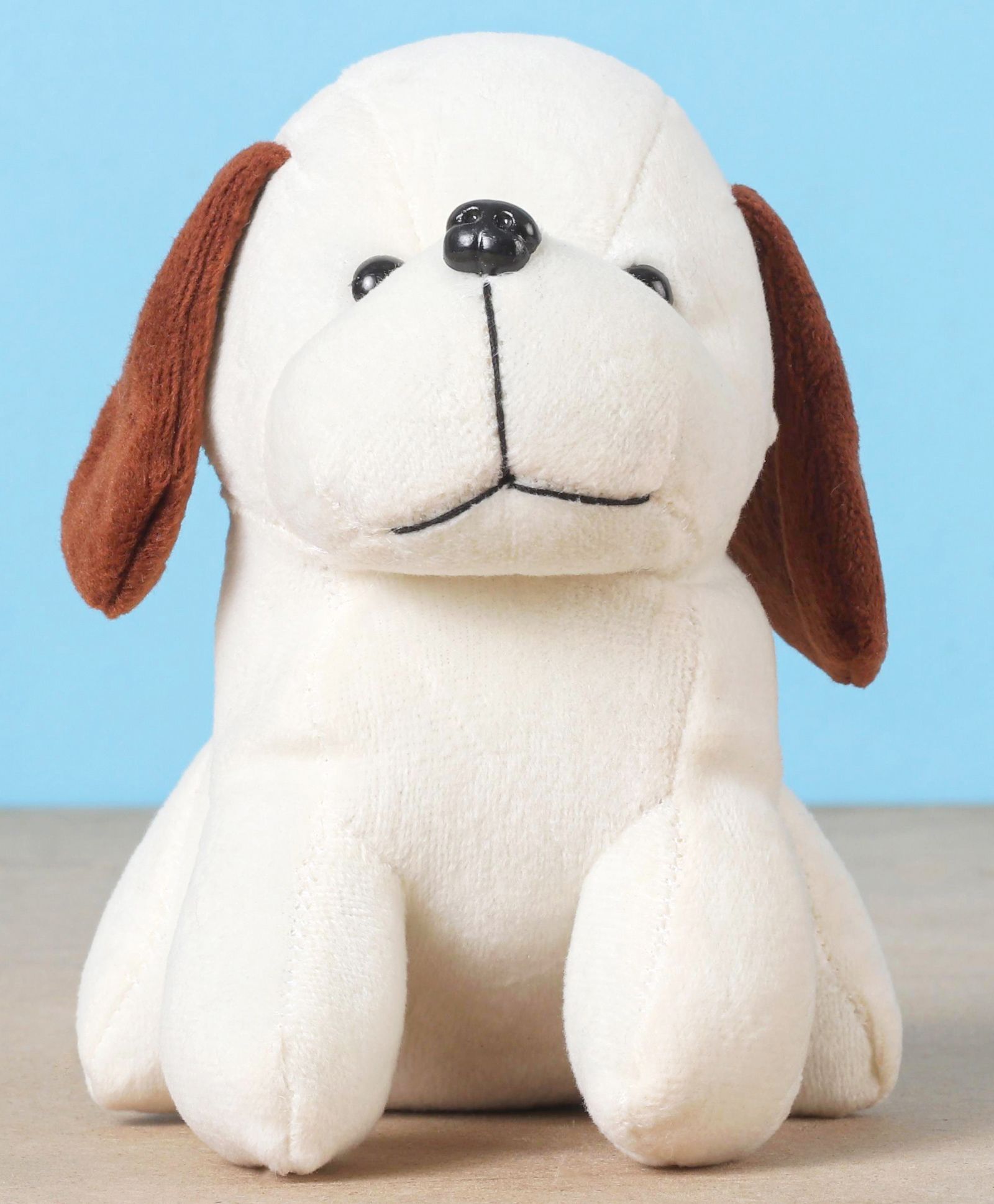 play toons Playtoons Puppy Soft Toy Grey White - Height 15 cm-picture-17