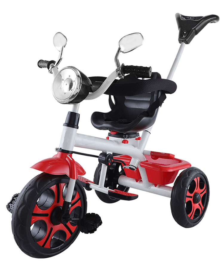 JoyRide City Blaze Pro Tricycle with Light and 360 Degree Seat Rotating Red-picture-17