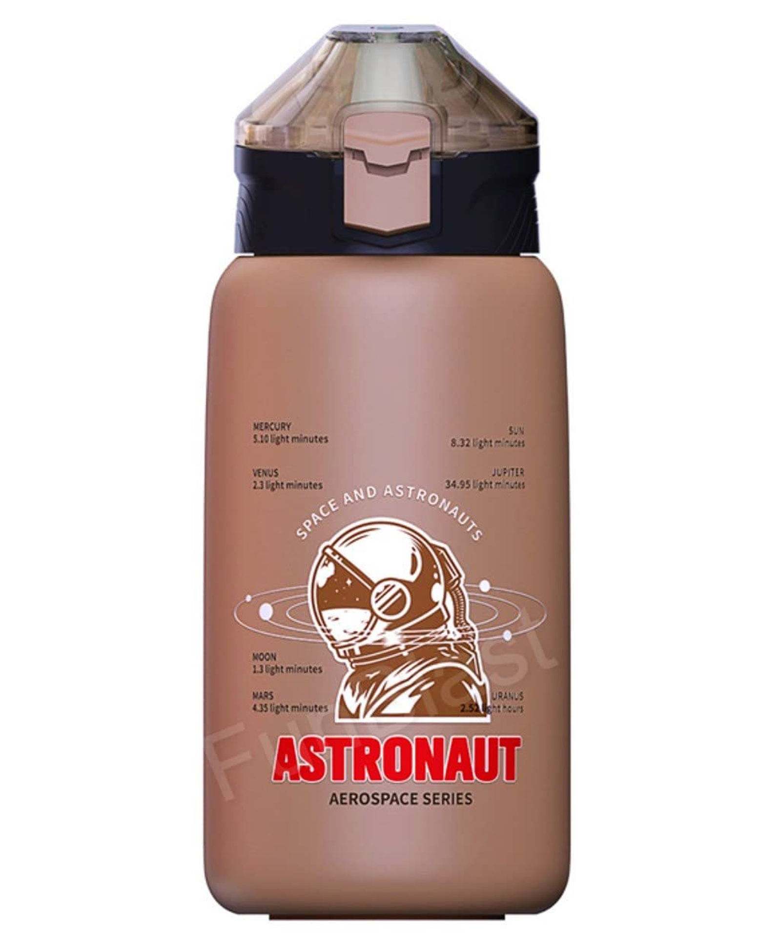FunBlast Insulated Stainless Steel Water Bottle Brown  550 ml-image-4