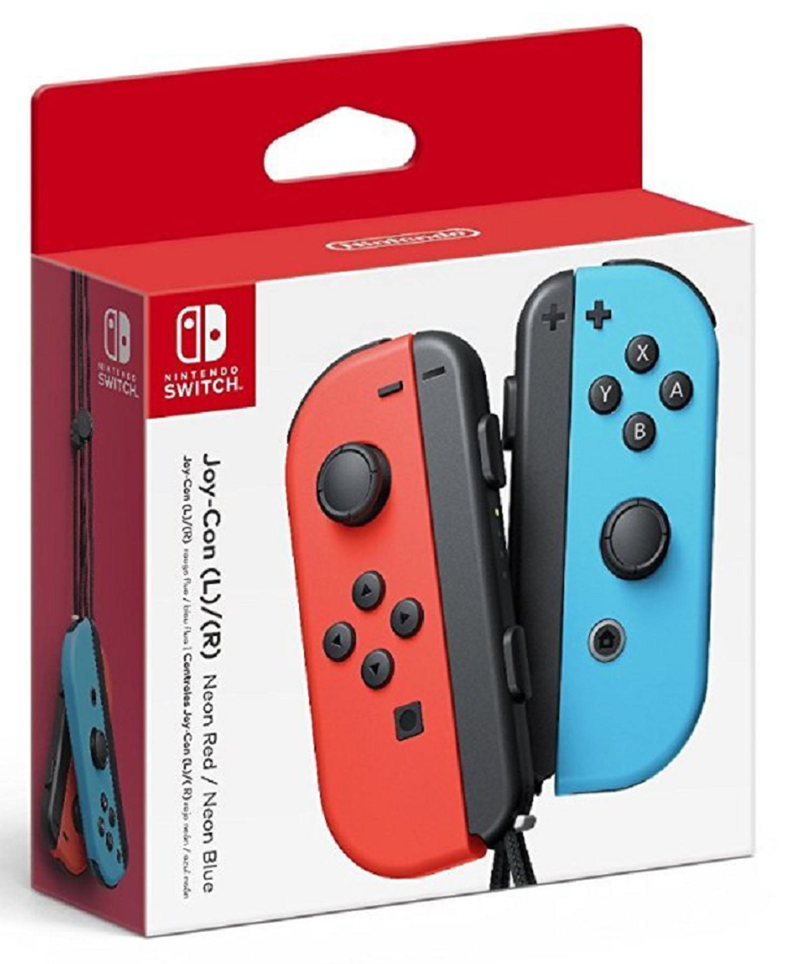Nintendo Joy Con Left and Right Joy - Red and Blue-picture-11
