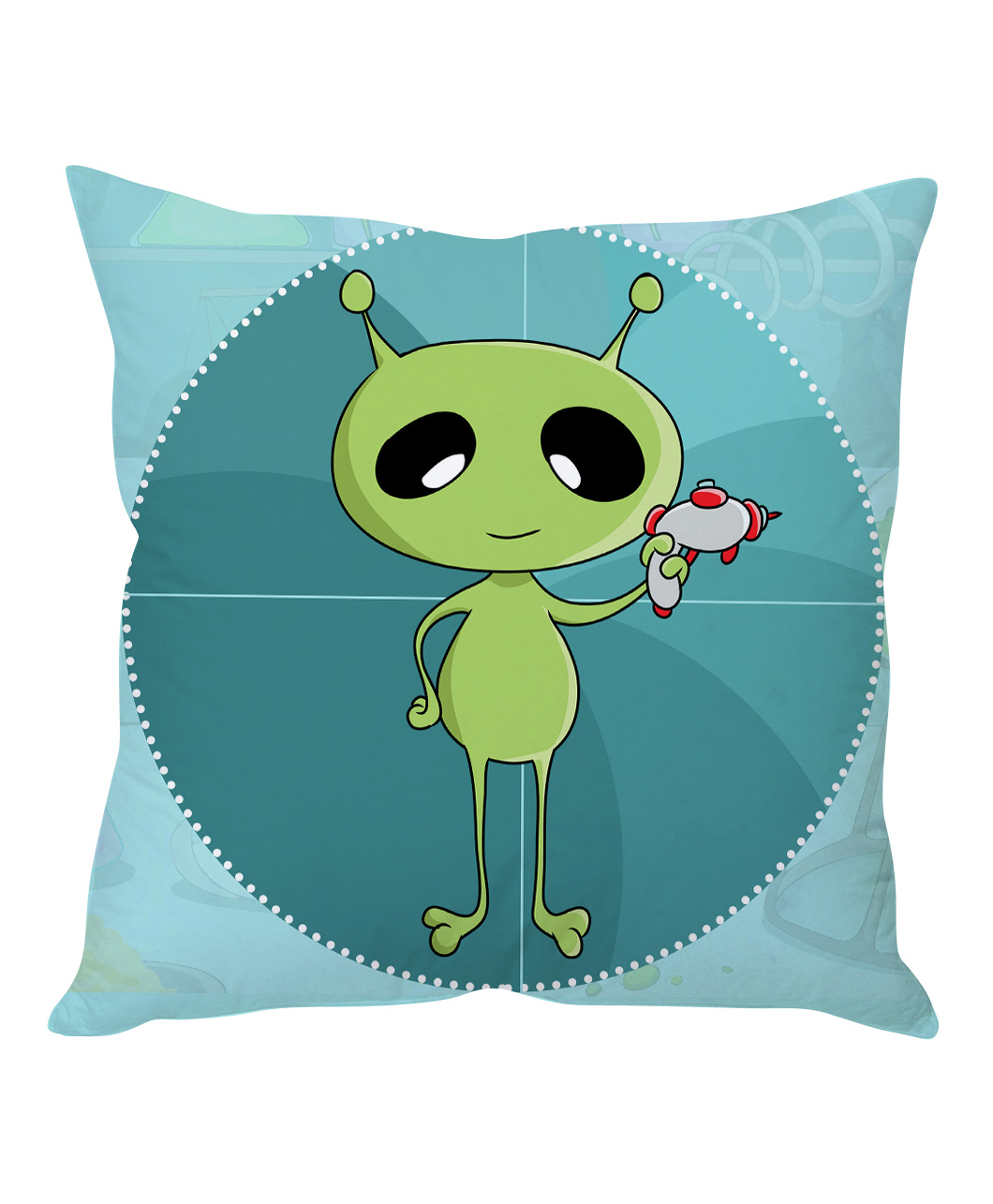 Stybuzz Alien Cartoon Cushion Cover - Blue And Green Online in India, Buy  at Best Price from  - 1262061