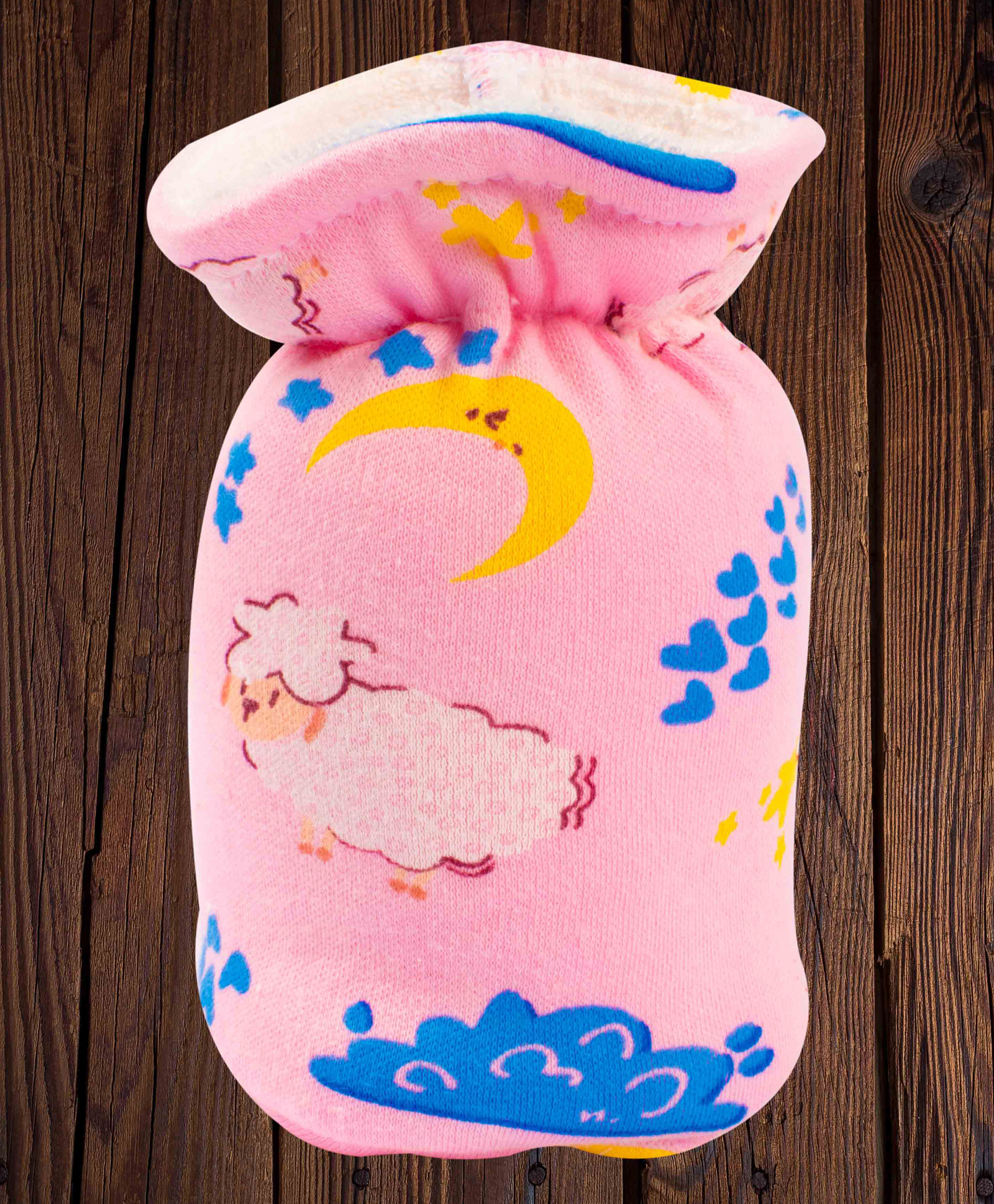 Mittenbooty Baby Bottle Cover Small Sheep Print - Pink-image-21
