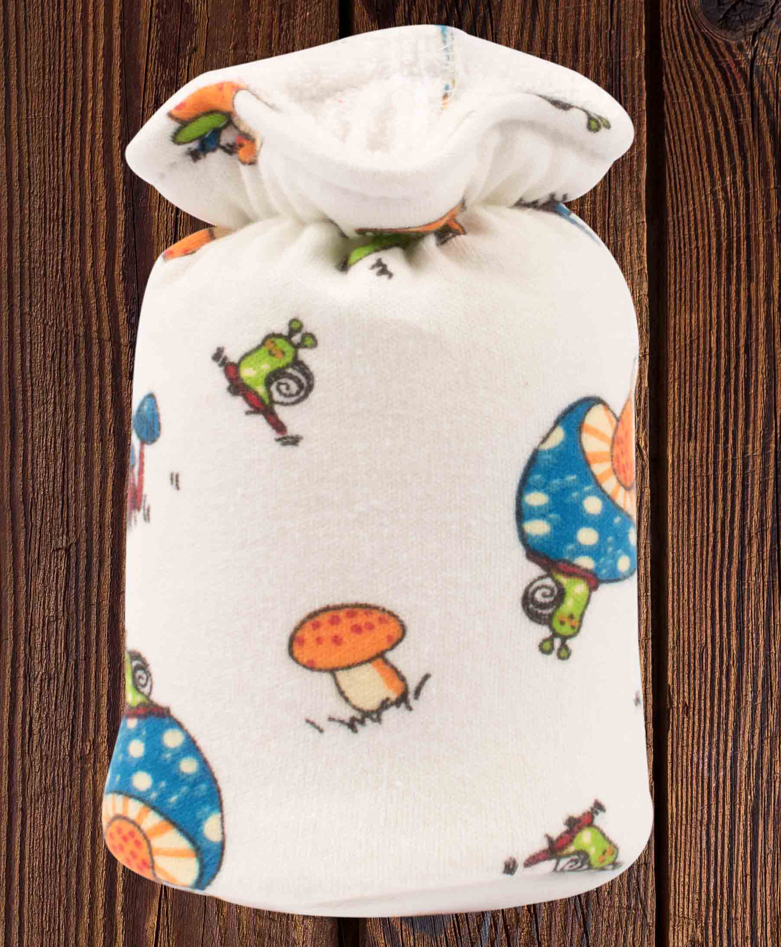 Mittenbooty Baby Bottle Cover Small Mushroom Print - Light Grey-image-28