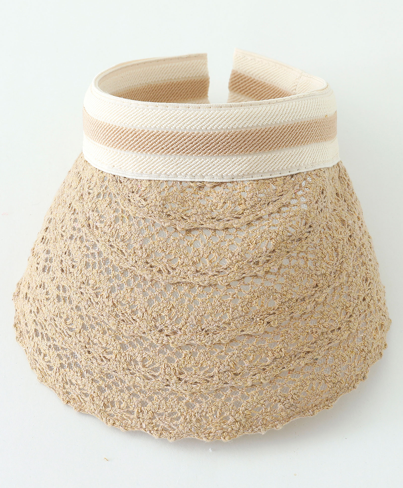 Babyhug Crochet Straw Hat  Brown - Diameter 37 cm-picture-17