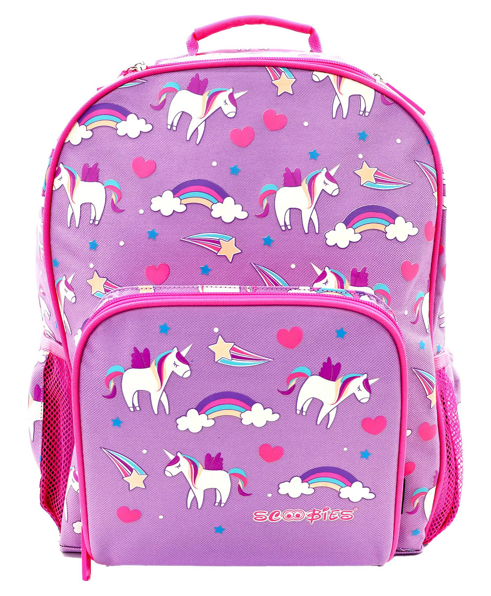 Scoobies Unicorn Glow in the Dark Bags  16 Inches - Pink-picture-12