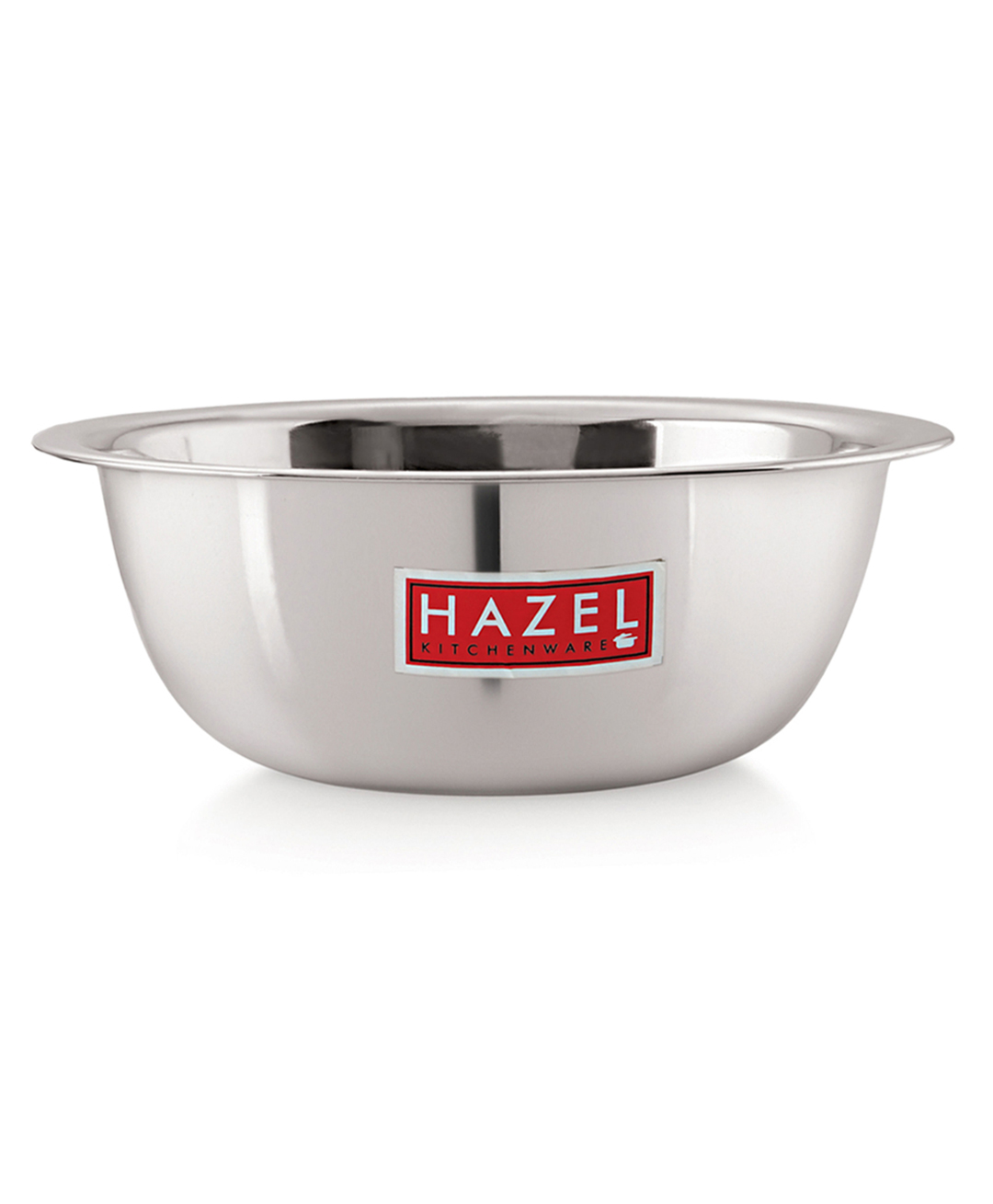 HAZEL Stainless Steel Mixing Bowl for Cake Batter Kitchen & Baking Accessories Silver - 4100 ml-image-12