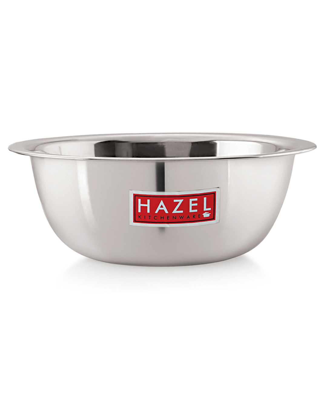HAZEL Stainless Steel Mixing Bowl for Cake Batter Kitchen & Baking Accessories Silver - 4800 ml-picture-41