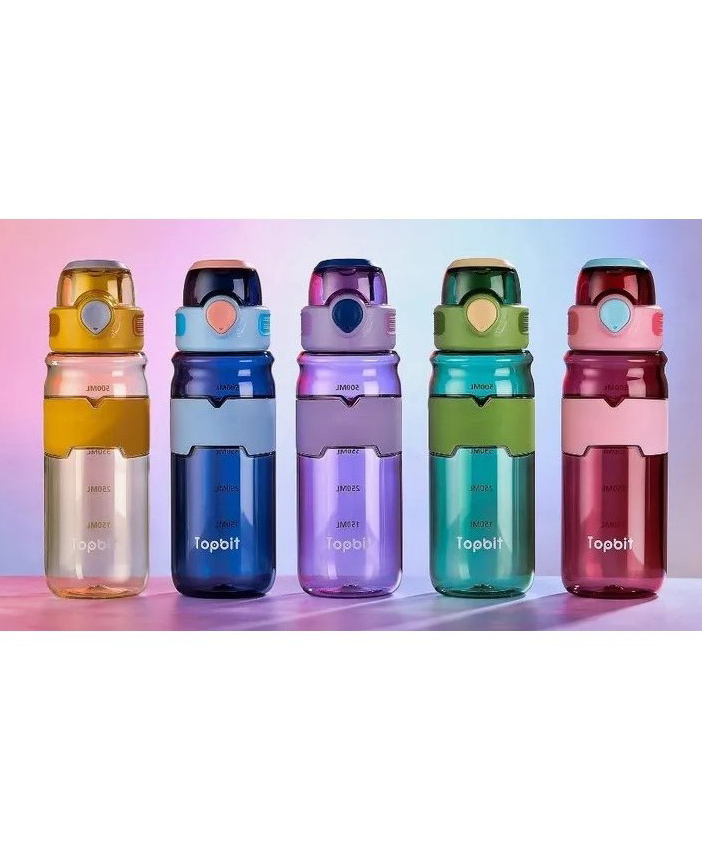 YAMAMA Tritan Water Bottle 600 ml (Color May Vary)-image-39