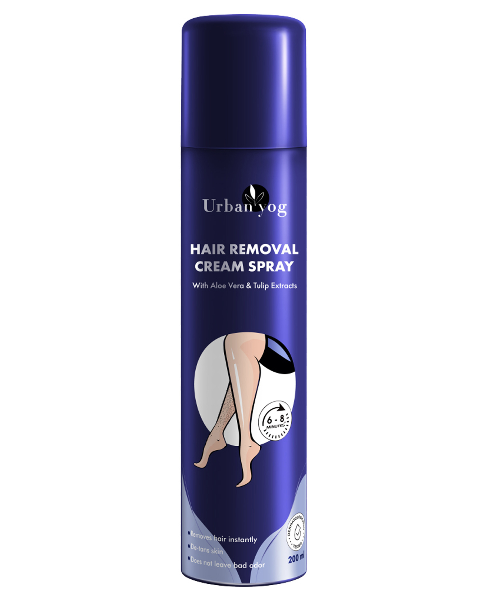 Urban Yog Hair Removal Cream Spray For Women - 200 ml Online in India, Buy  at Best Price from  - 12652513