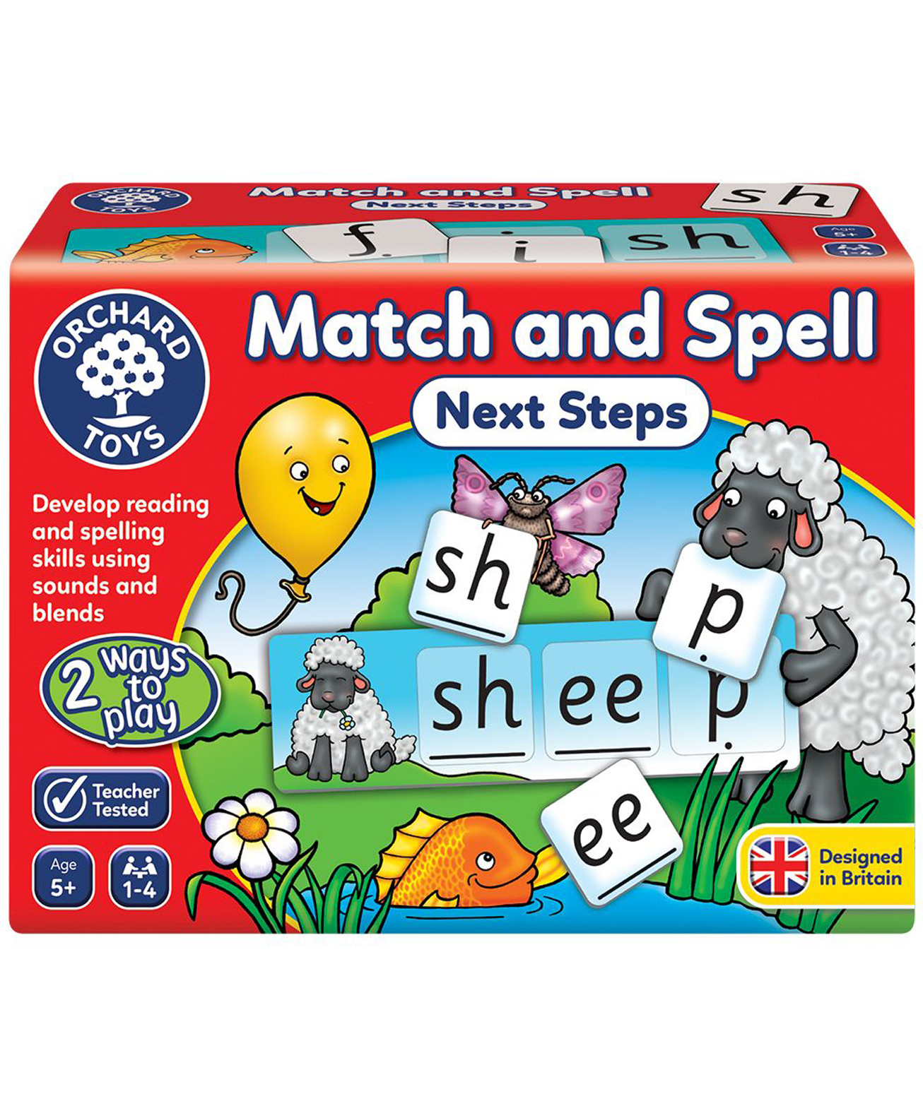 Orchard Toys Match and Spell Next Steps Game (Color May Vary)-image-15