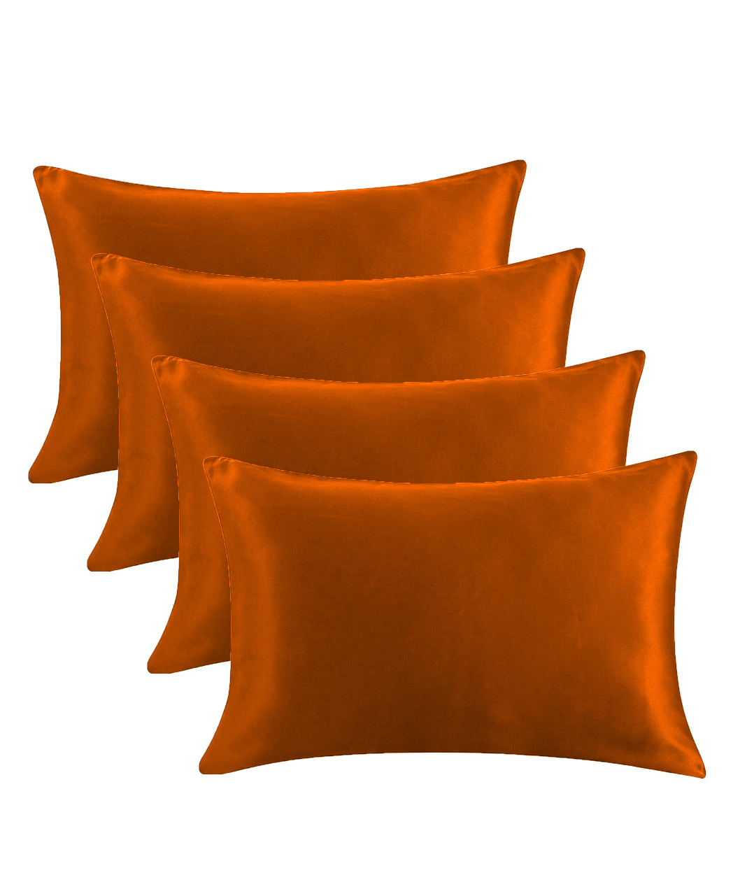 Angel Mommy Superb Bouncing & Jumping Microfiber Pillow Set Of 4 Small - Orange-image-32