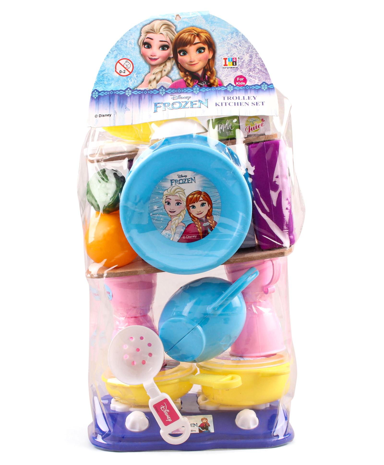 Disney Frozen Trolley Kitchen Set 25 Pieces (Color May Vary)-picture-20