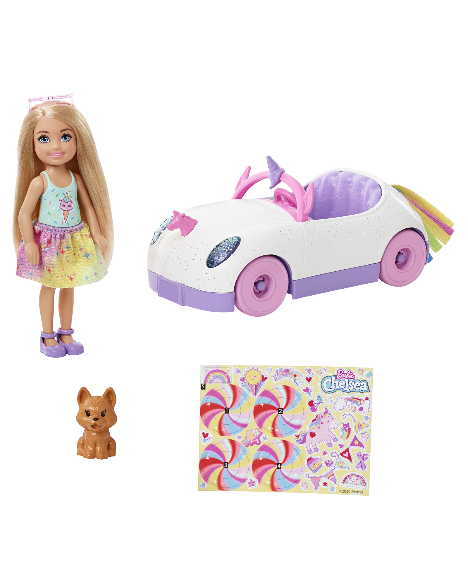 Barbie Chelsea Doll and Car - Height  cm Online India, Buy Dolls and  Dollhouses for (3-8 Years) at  - 12691178