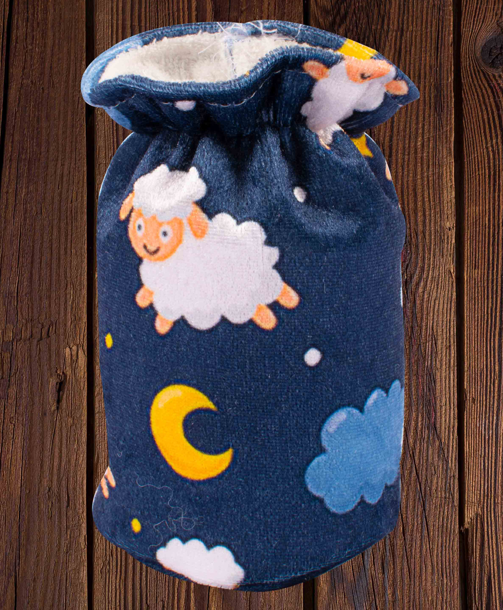 Mittenbooty Baby Bottle Cover Large Sheep Print - Navy-image-20
