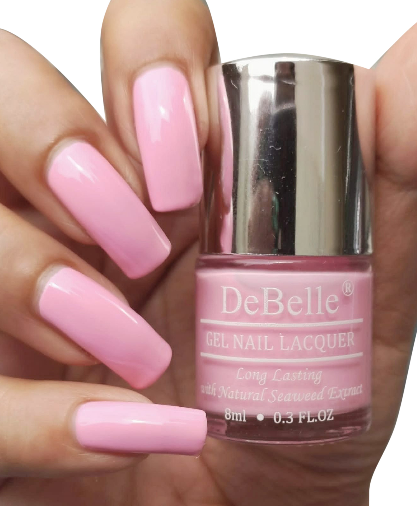 DeBelle Gel Nail Lacquer Cherry Macaron Powder Pink Nail Polish - 8 ml  Online in India, Buy at Best Price from  - 12696346
