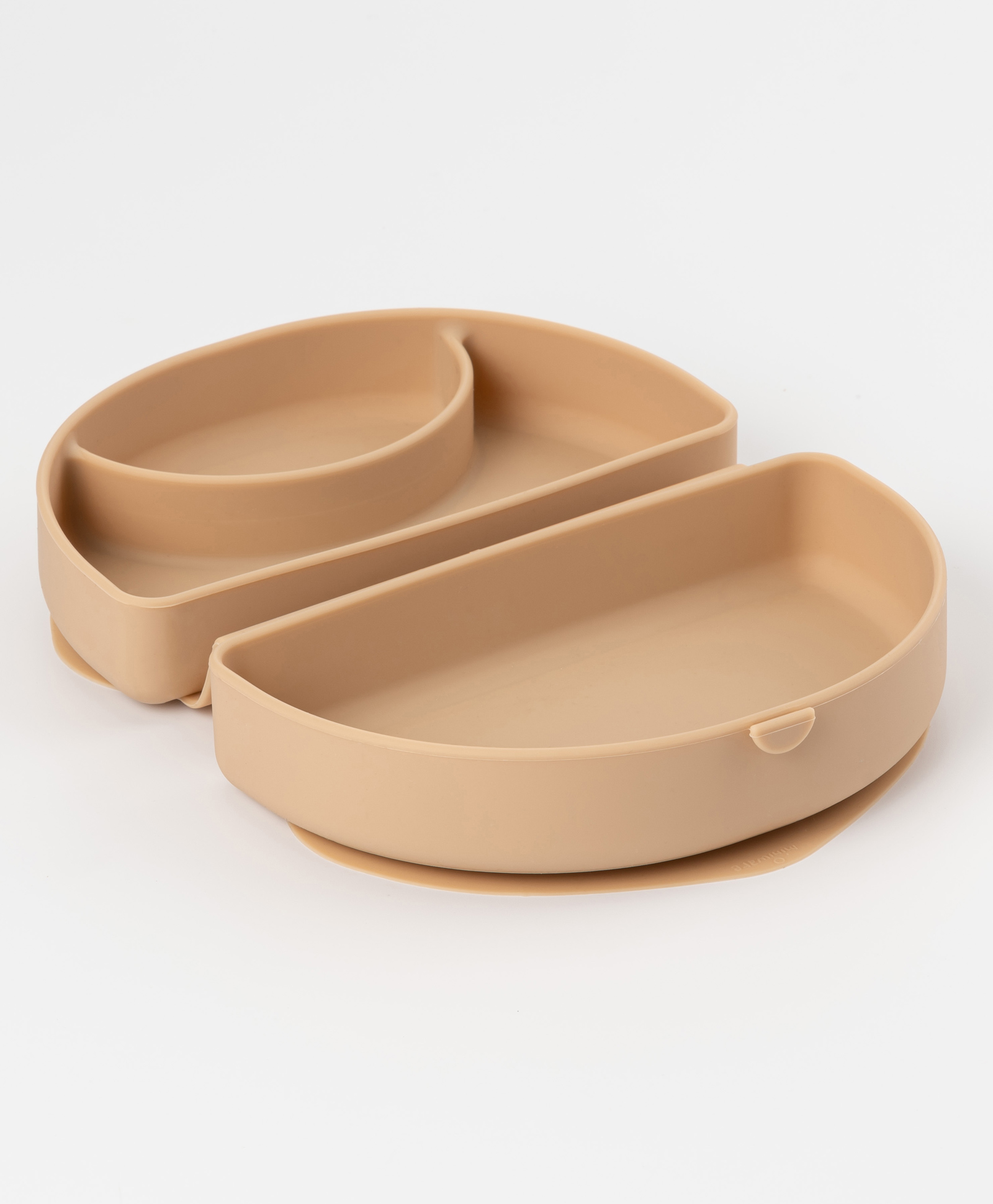 Miniware Silifold Portable Suction Base Plate - Almond Butter