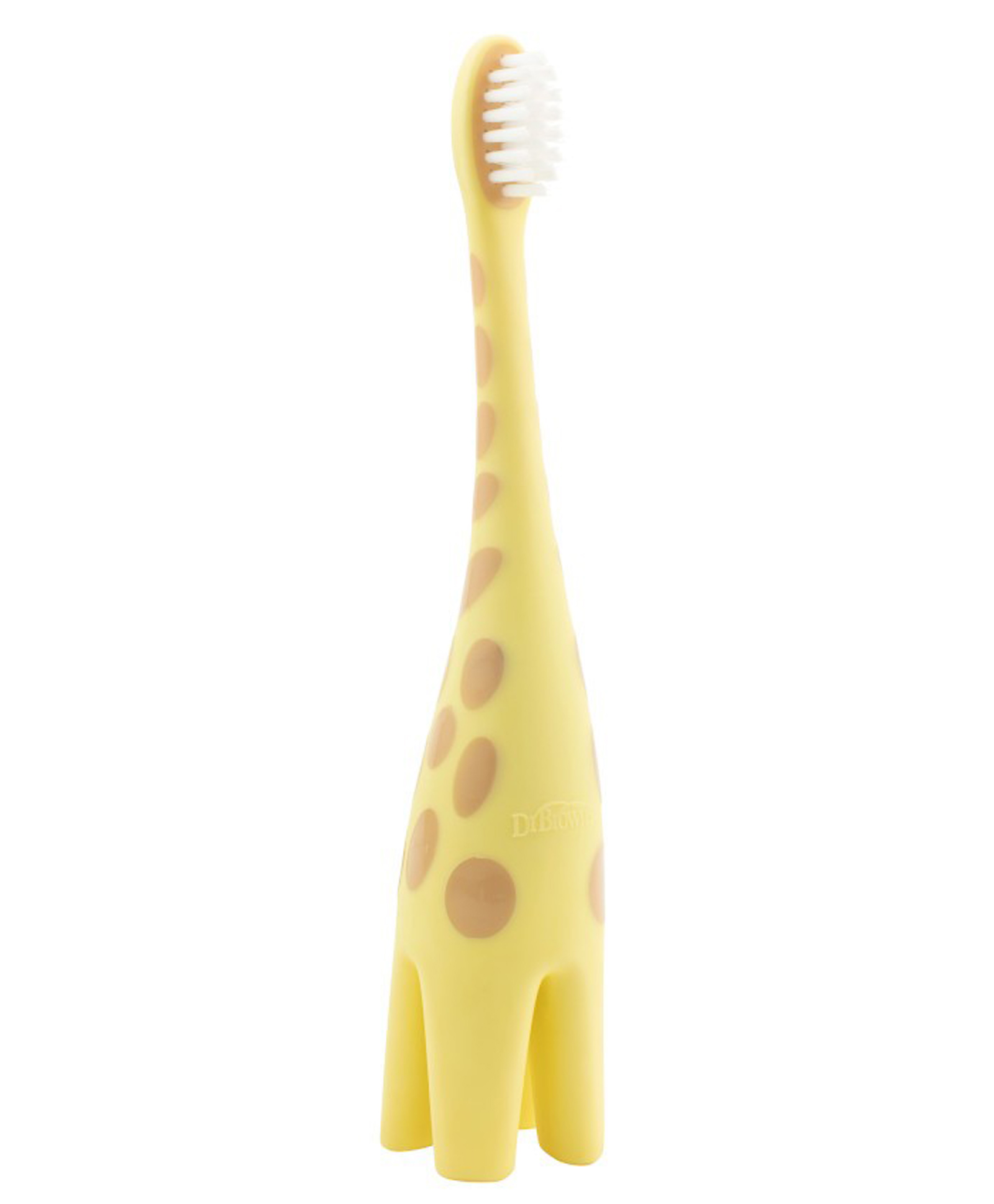 Dr. Brown's Infant To Toddler Toothbrush Giraffe- Yellow