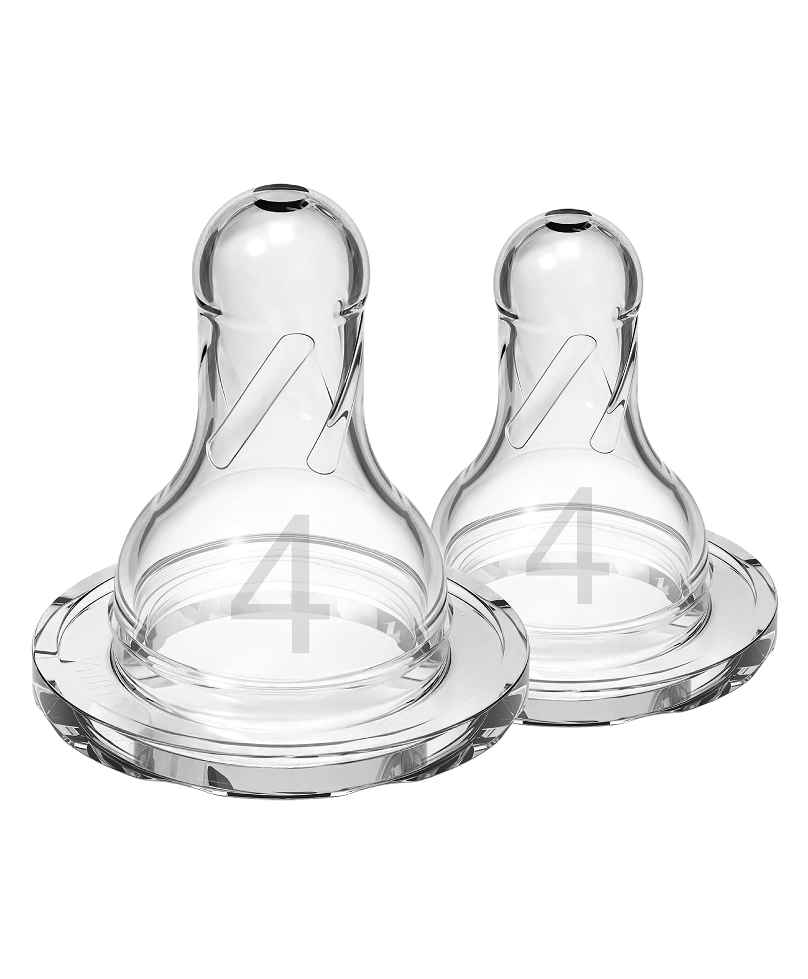 dr. brown's Dr Browns Level 4 Narrow Silicone Teats Pack of 2 - White-picture-12