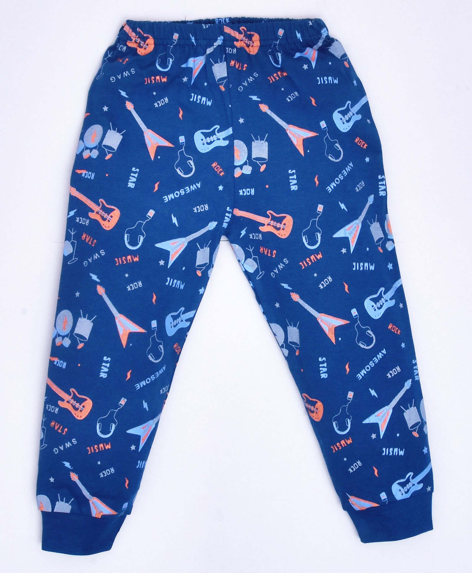 Kiwi Musical Instruments Printed Unisex Lounge Pants - Blue-image-13