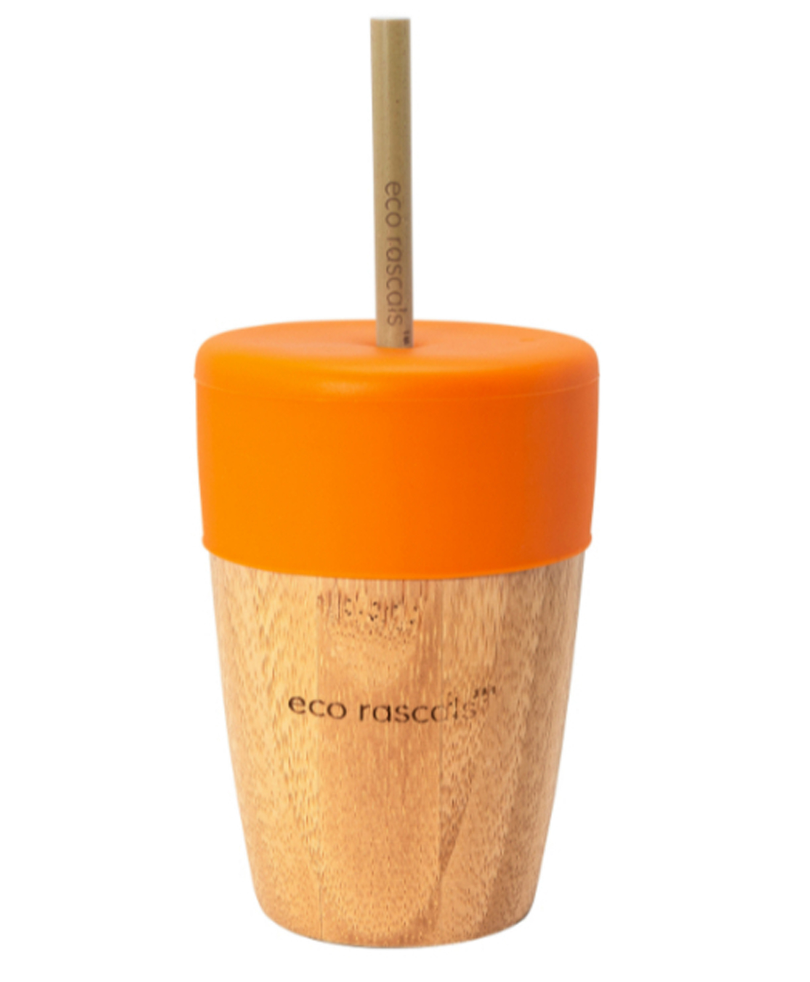 eco rascals Bamboo Big Cup (Orange) -  210 ml-image-5