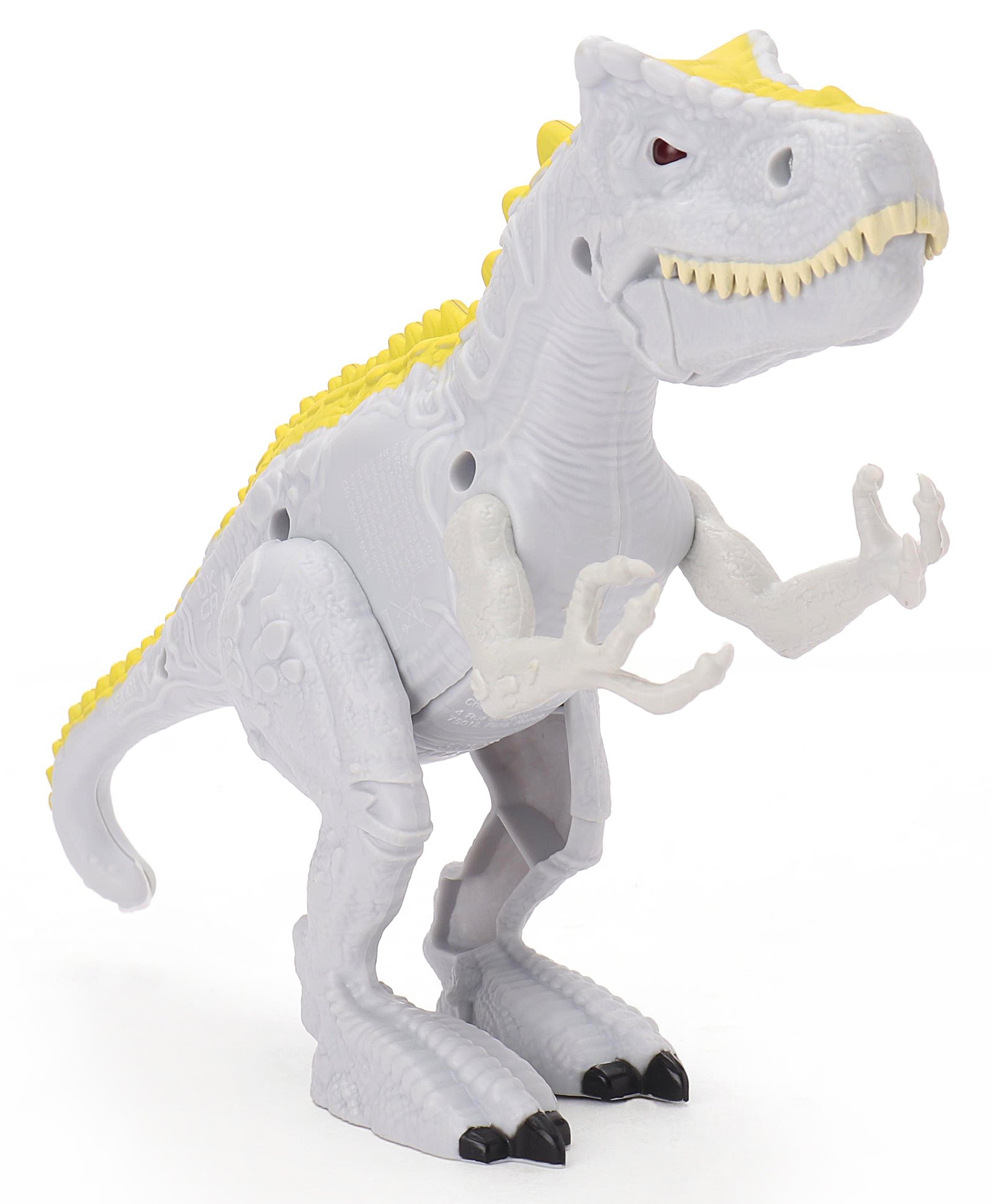 Dragon I Battery Operated Roaring Allosaurus Musical Toys - Yellow & Off White-image-38