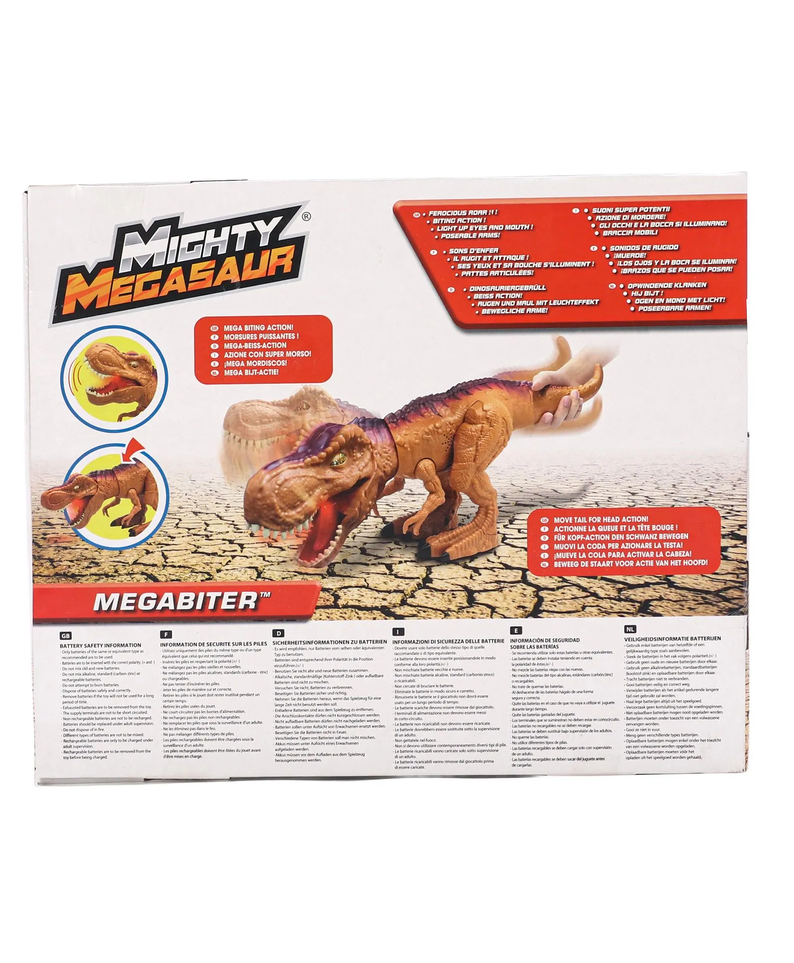 Dragon I E Twist & Bend Roaring T Rex Musical Mega Hunter Dragon