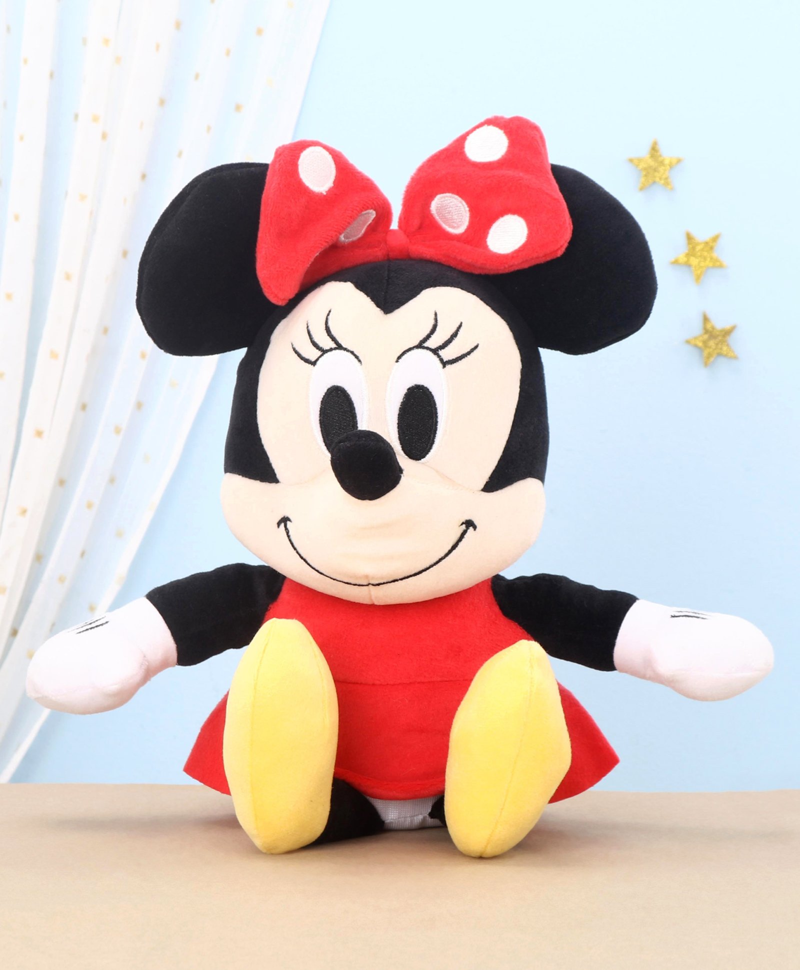 Disney Minnie Mouse Soft Toy Multicolor - Height 23 cm-picture-24