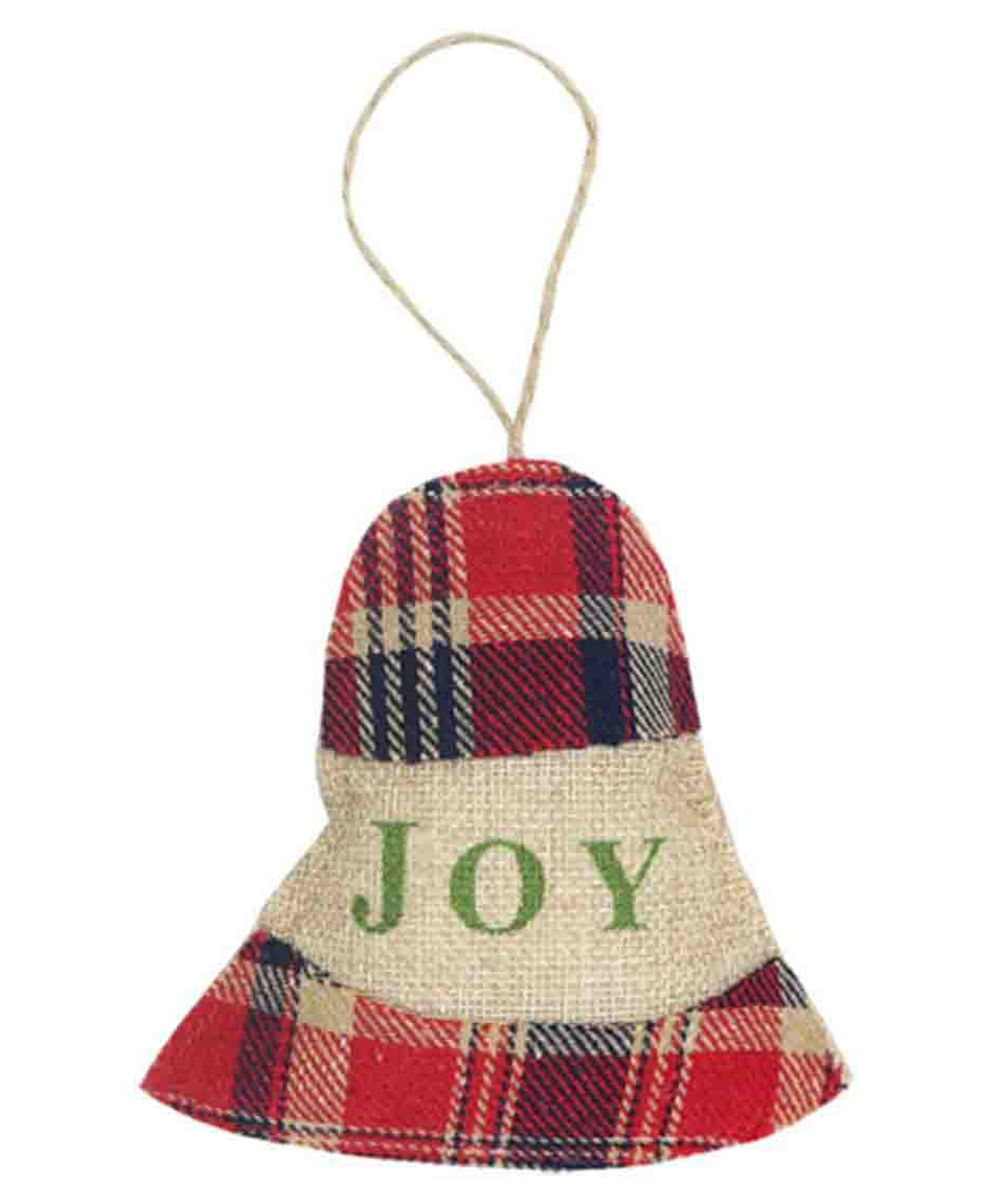 Little Surprise Box Jute Joy Bell Christmas Tree Ornament - Cream-image-32