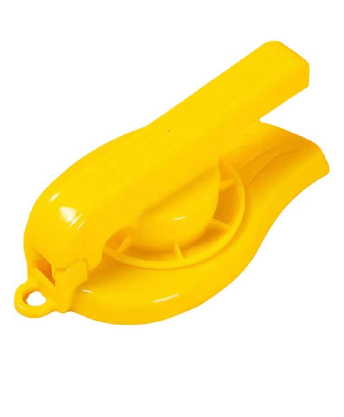 MOMISY Dumpling skin Puri Maker With Handle Manual Unbreakable Puri dough Press Machine - Yellow-image-3